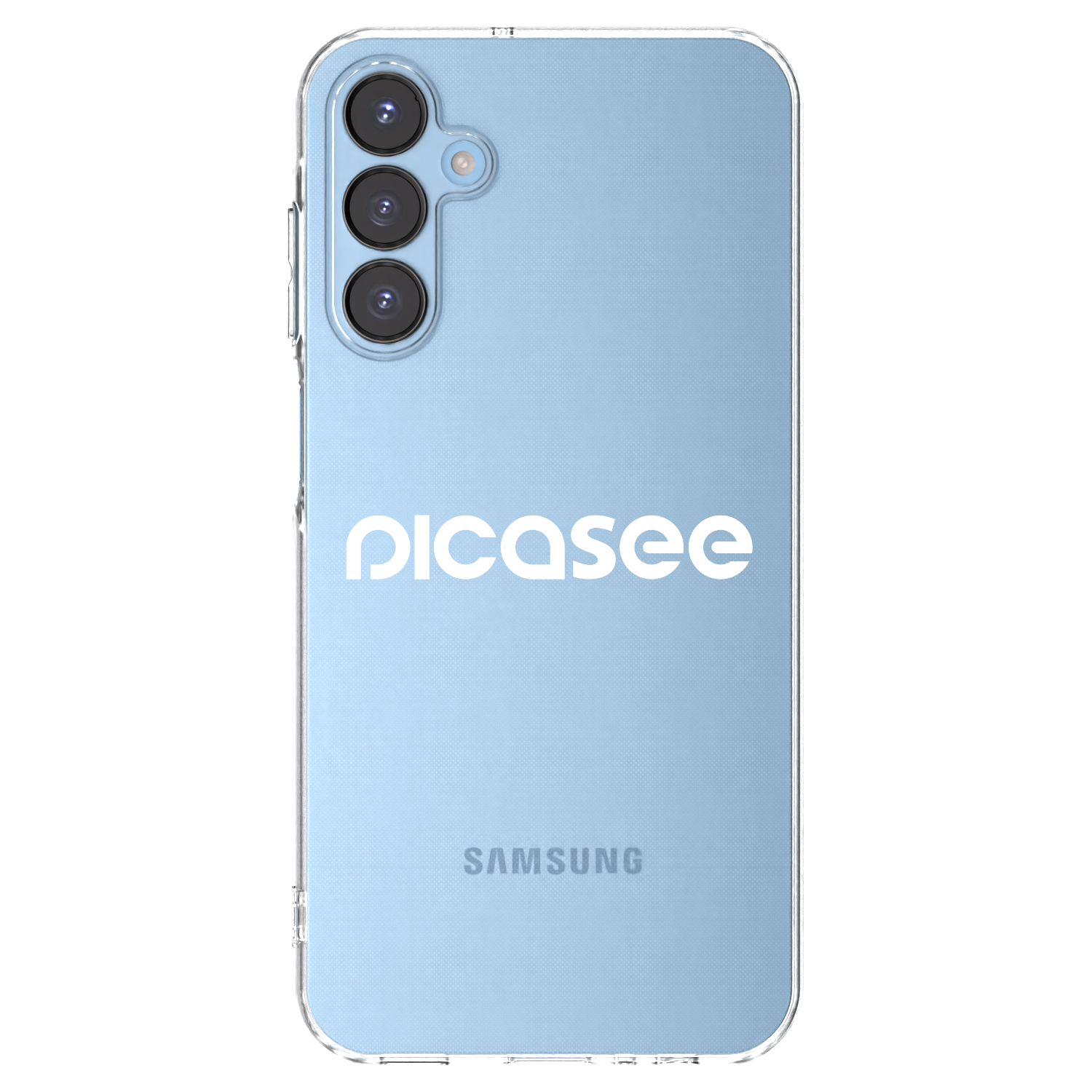 Picasee silikónový prehľadný obal pre Samsung Galaxy A15 A156B 5G - Picasee - new logo - white