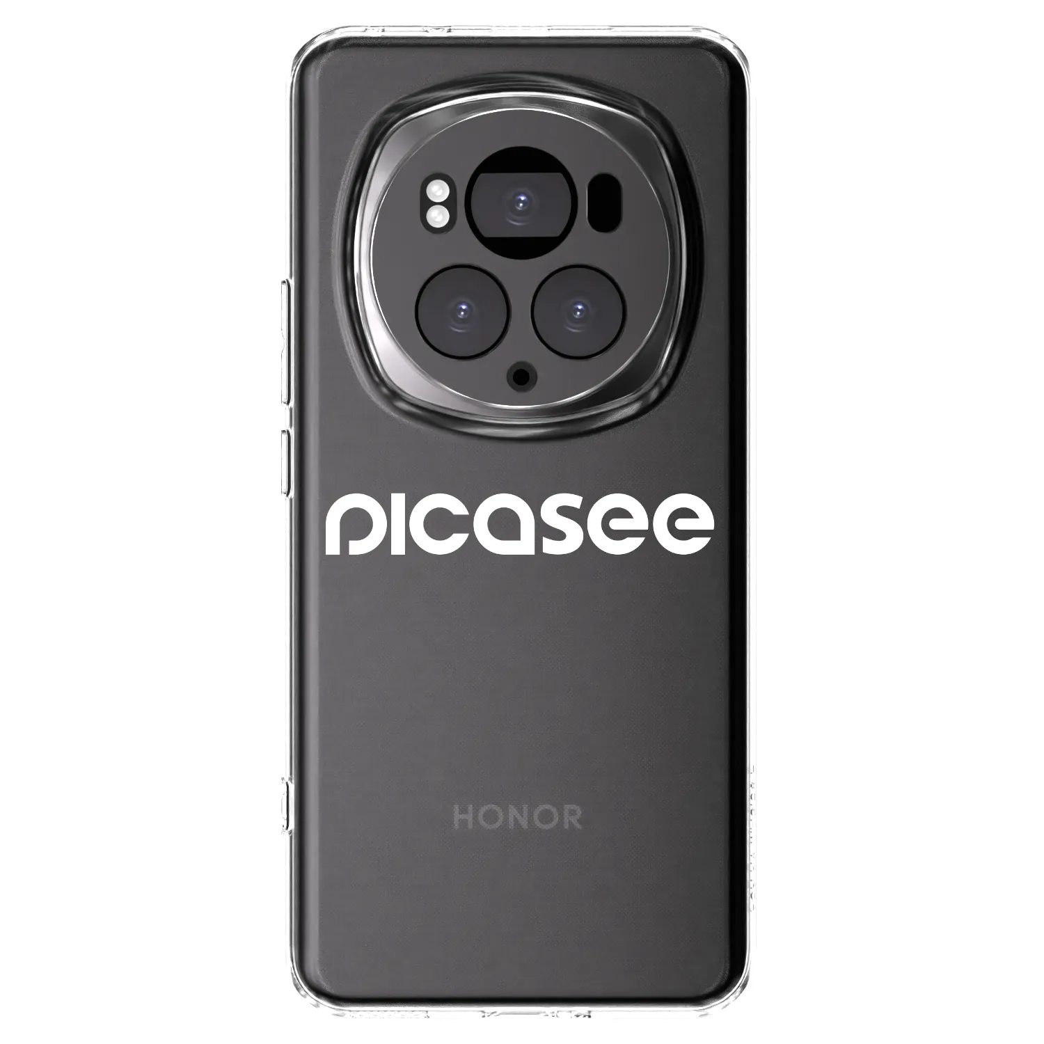 Picasee silikónový prehľadný obal pre Honor Magic6 Pro - Picasee - new logo - white