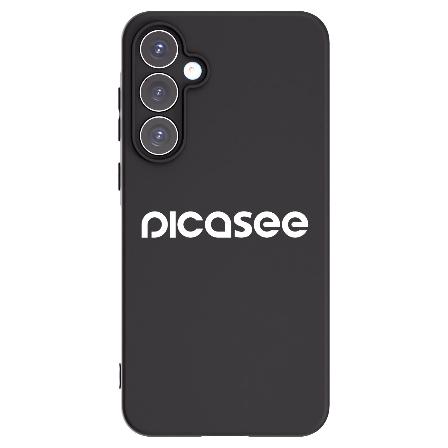 Picasee silikónový čierny obal pre Samsung Galaxy A55 5G A556B - Picasee - new logo - white
