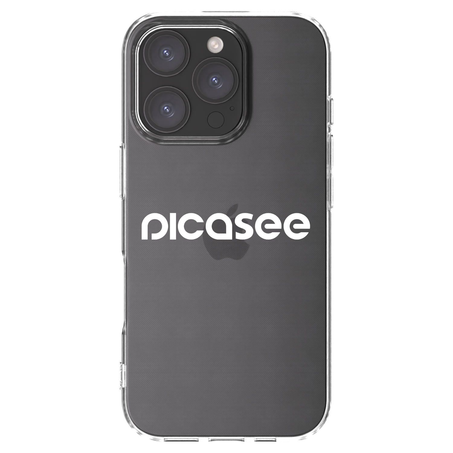Picasee silikónový prehľadný obal pre Apple iPhone 16 Pro - Picasee - new logo - white
