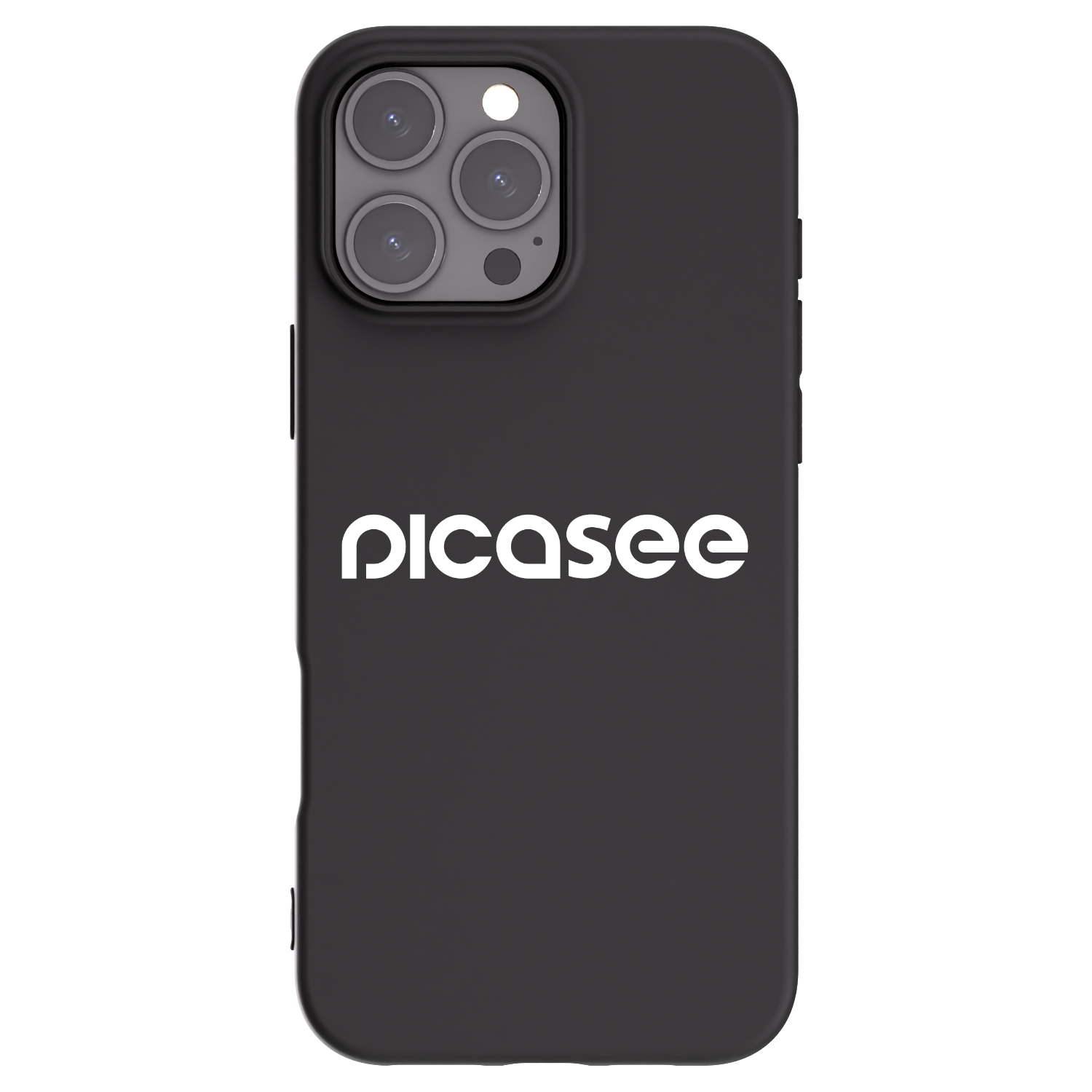 Picasee silikónový čierny obal pre Apple iPhone 16 Pro Max - Picasee - new logo - white