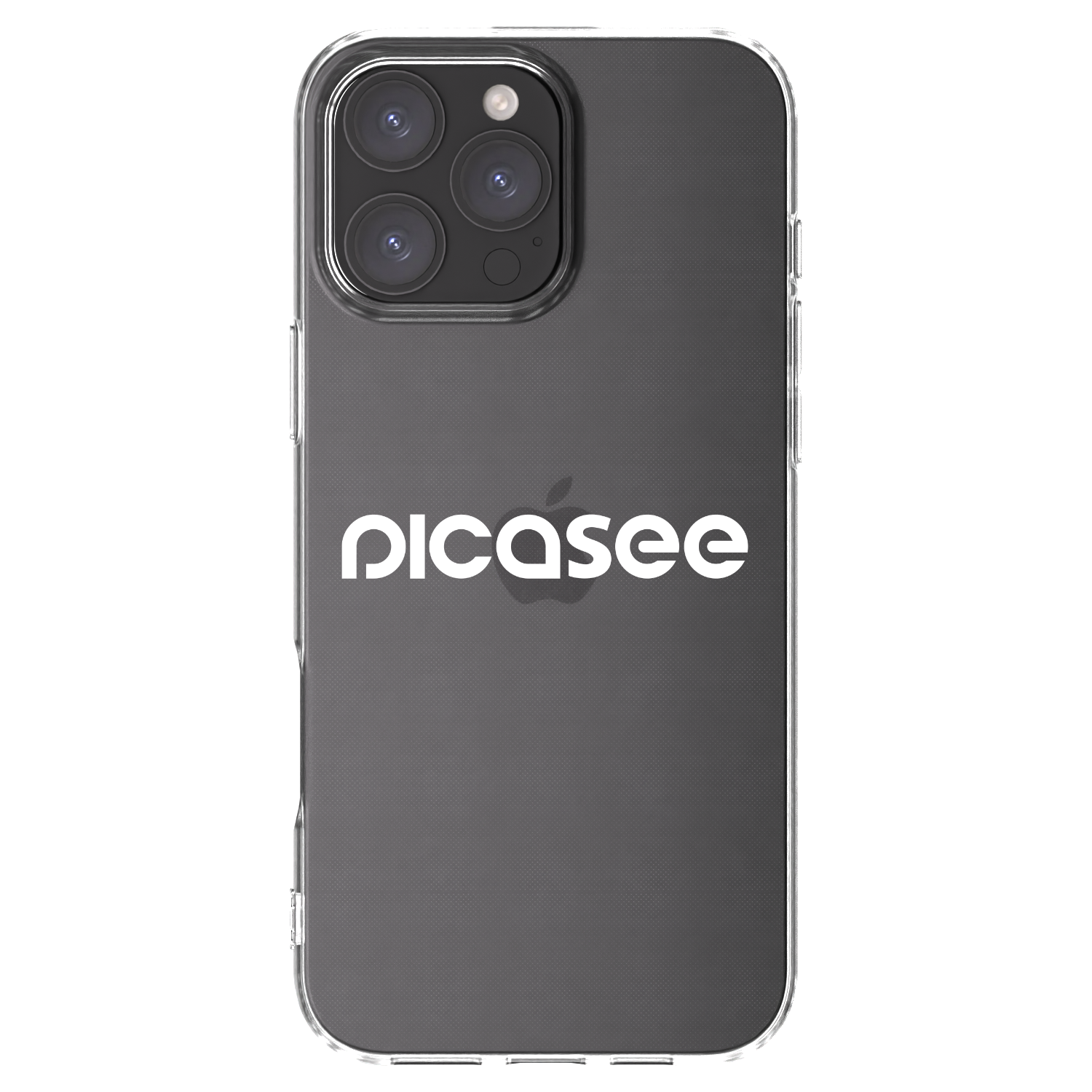Picasee silikónový prehľadný obal pre Apple iPhone 16 Pro Max - Picasee - new logo - white