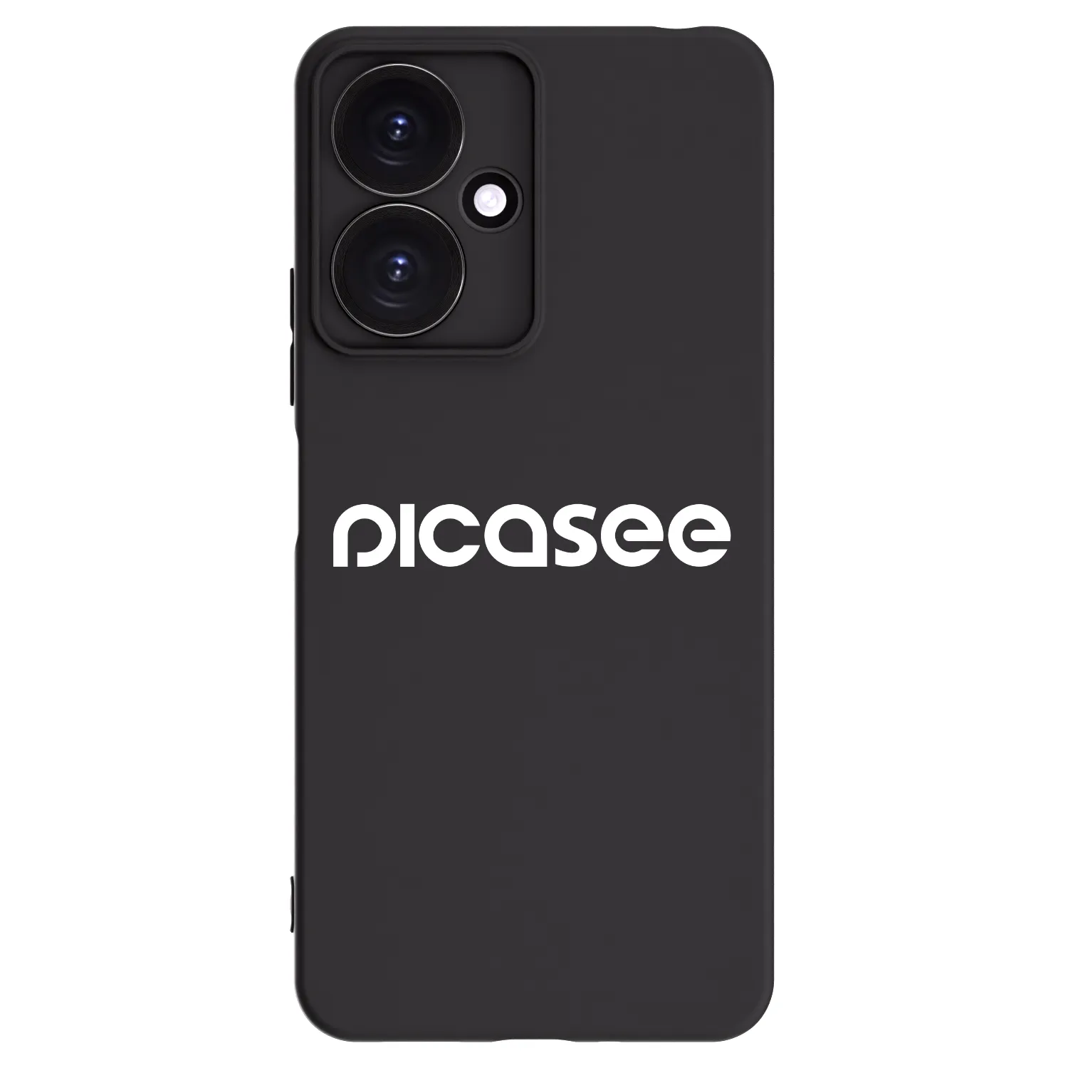 Picasee silikónový čierny obal pre Xiaomi Redmi 13C 5G - Picasee - new logo - white