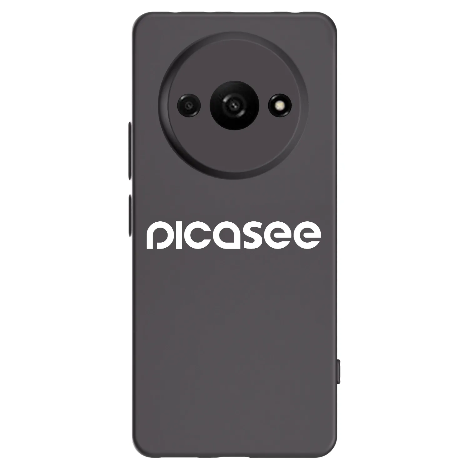 Picasee silikónový čierny obal pre Xiaomi Redmi A3 - Picasee - new logo - white