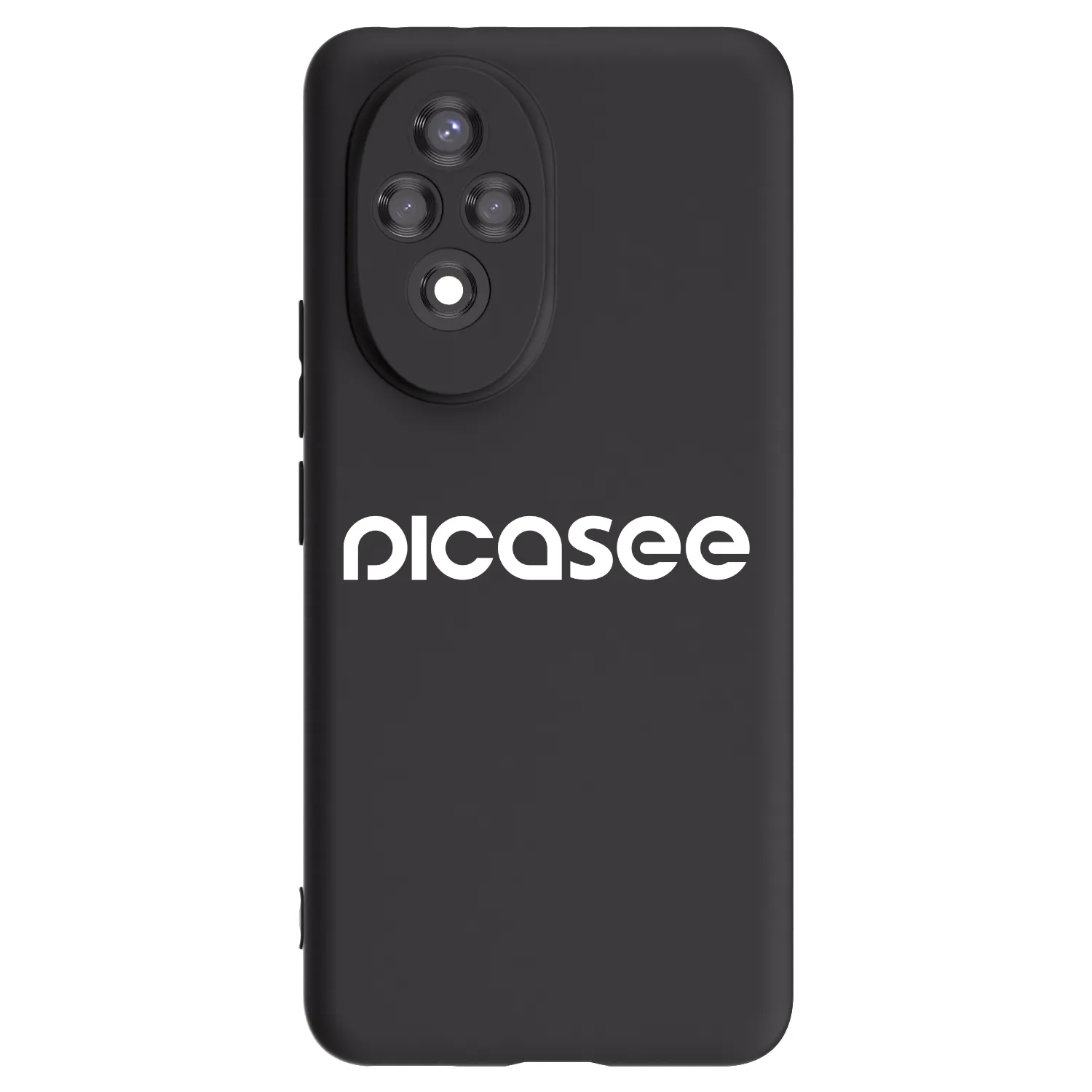 Picasee silikónový čierny obal pre Honor 200 Pro 5G - Picasee - new logo - white