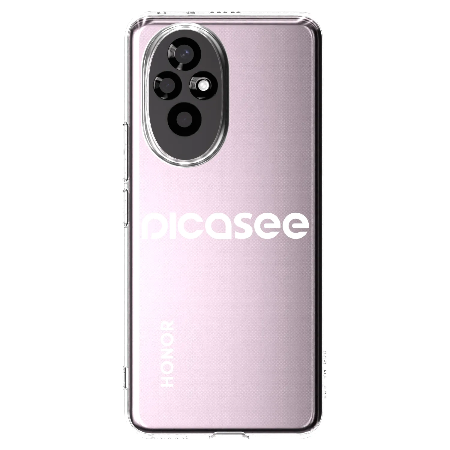 Picasee silikónový prehľadný obal pre Honor 200 Pro 5G - Picasee - new logo - white