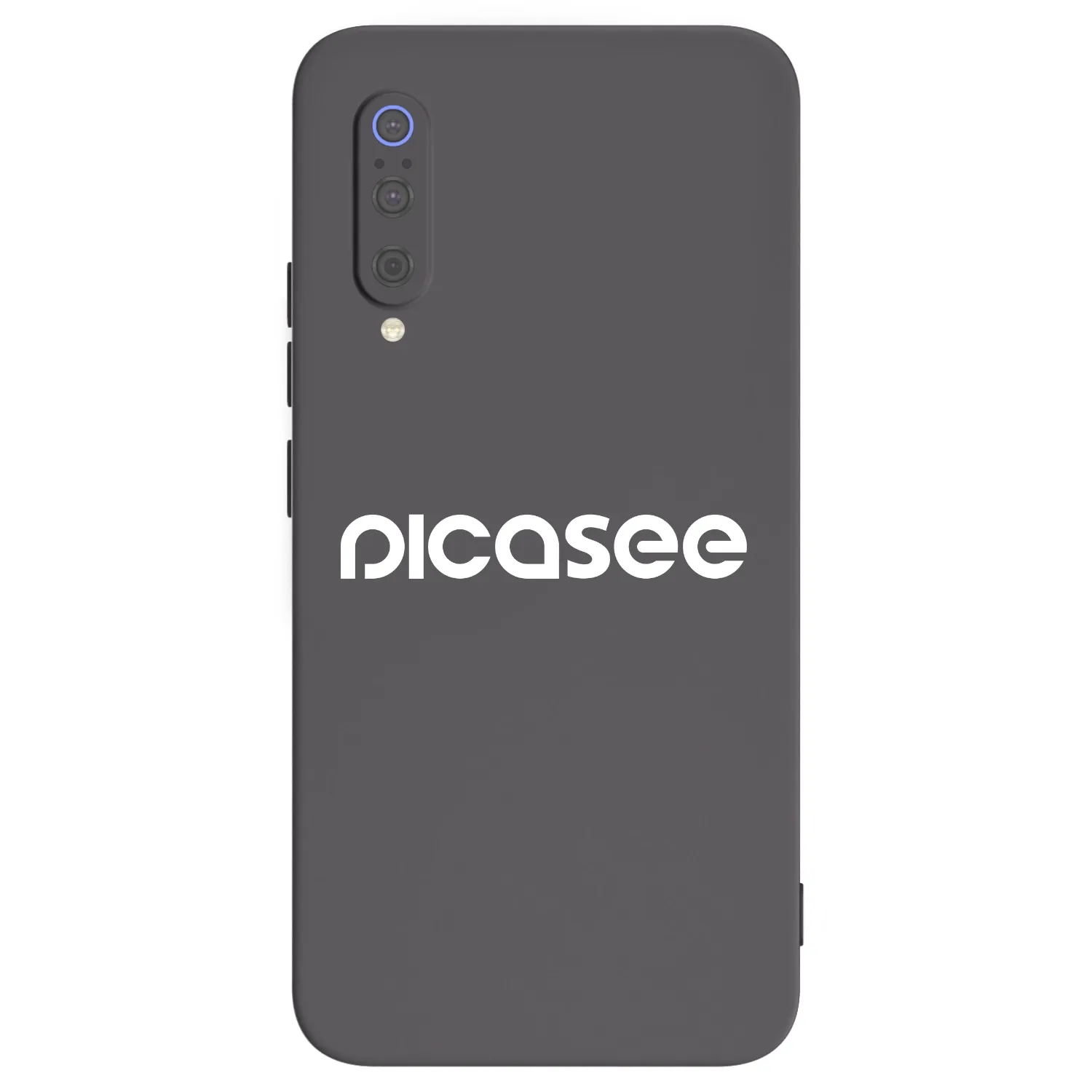Picasee silikónový čierny obal pre Xiaomi Mi 9 - Picasee - new logo - white