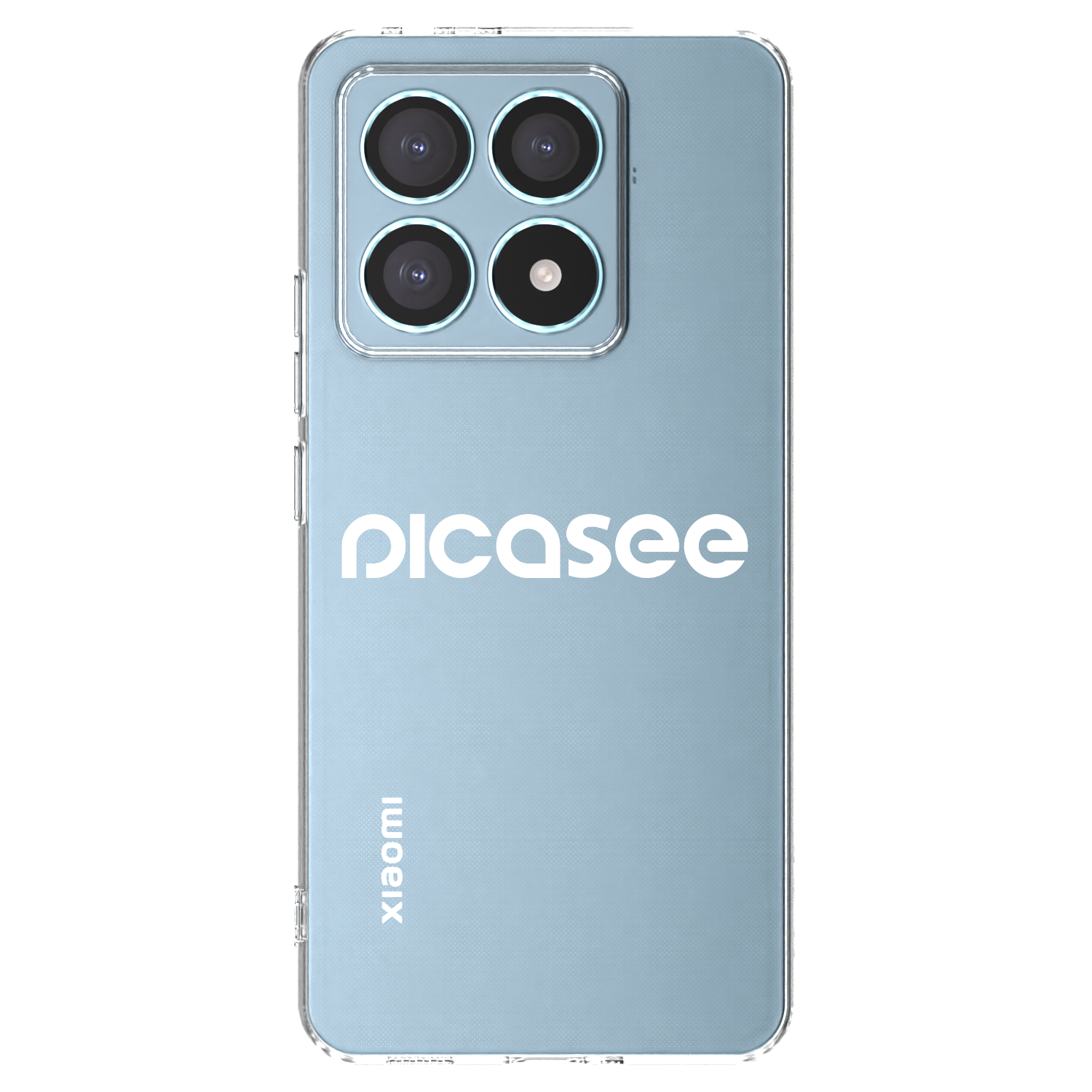 Picasee silikónový prehľadný obal pre Xiaomi 14T Pro - Picasee - new logo - white