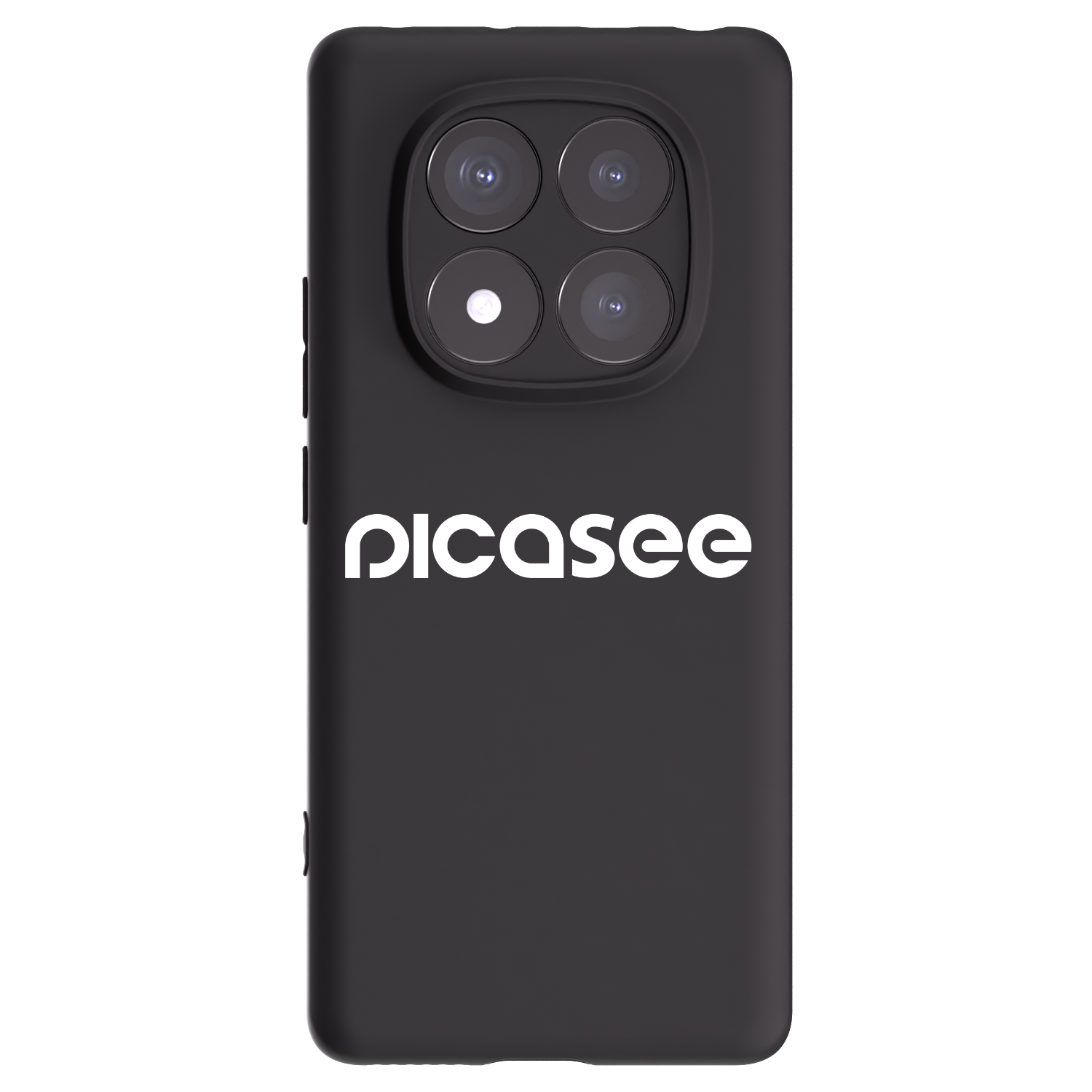 Picasee silikónový čierny obal pre Xiaomi Redmi Note 14 Pro+ 5G - Picasee - new logo - white