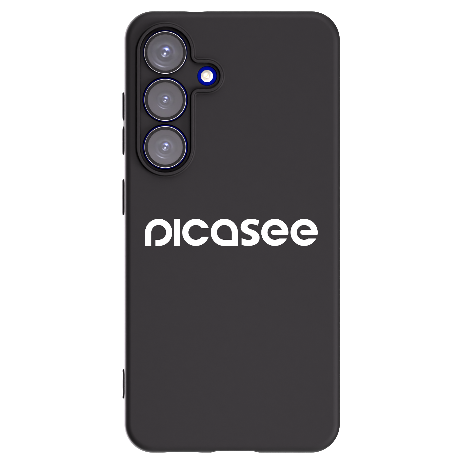 Picasee silikónový čierny obal pre Samsung Galaxy S25 5G - Picasee - new logo - white