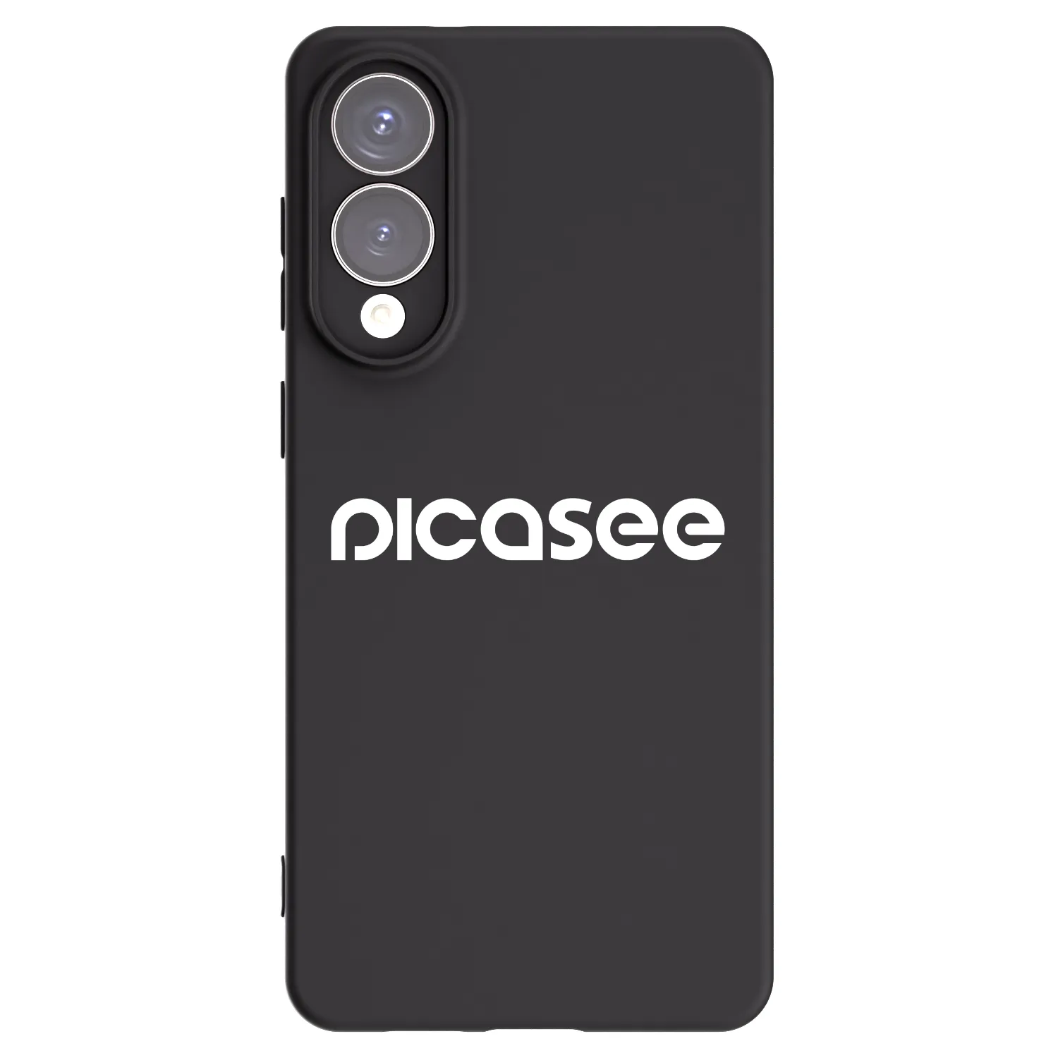 Picasee silikónový čierny obal pre Samsung Galaxy S25 Edge 5G - Picasee - new logo - white