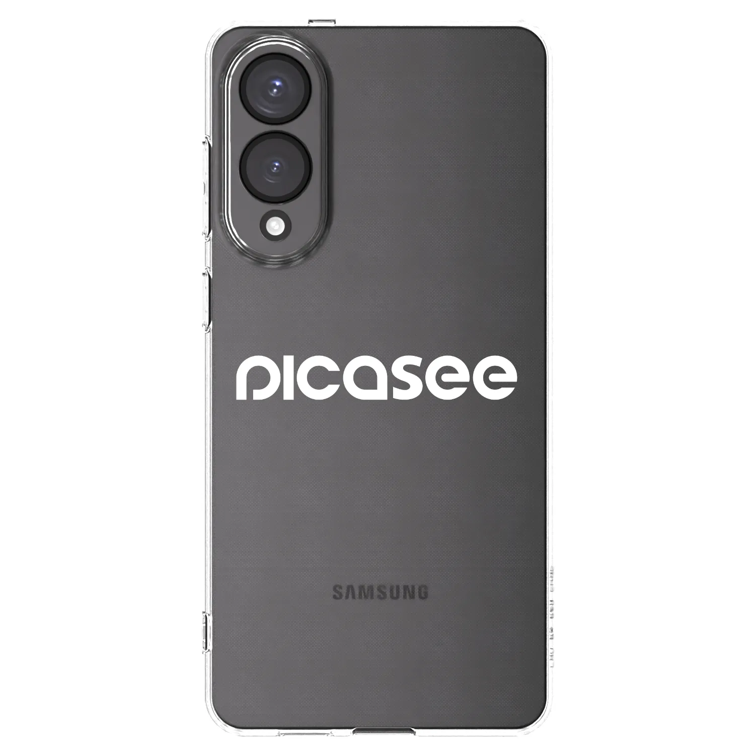 Picasee silikónový prehľadný obal pre Samsung Galaxy S25 Edge 5G - Picasee - new logo - white
