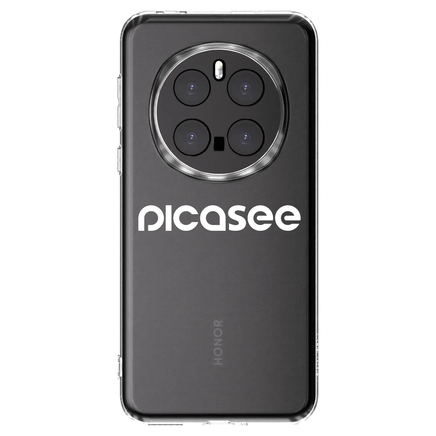 Picasee silikónový prehľadný obal pre Honor Magic7 Pro 5G - Picasee - new logo - white