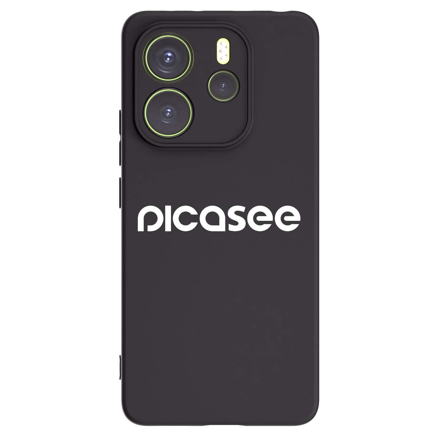 Picasee silikónový čierny obal pre Xiaomi Redmi Note 14 4G - Picasee - new logo - white
