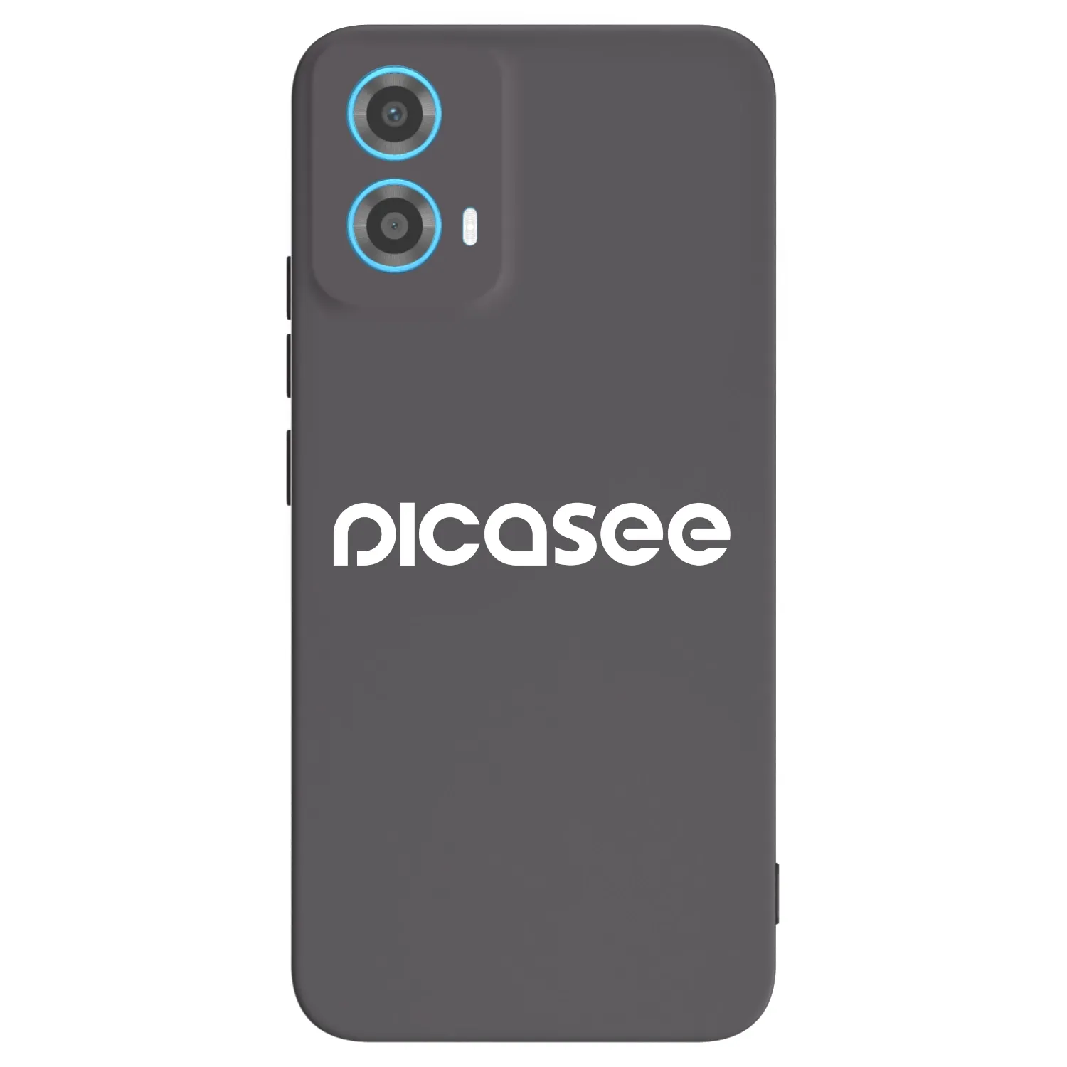 Picasee silikónový čierny obal pre Motorola Moto G34 5G - Picasee - new logo - white