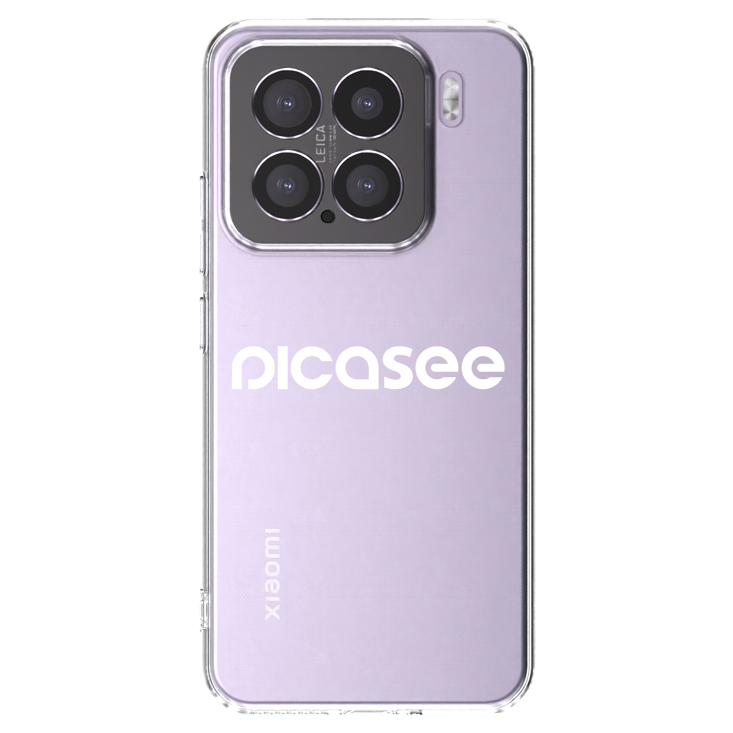Silikónový prehľadný obal pre Xiaomi 15 - Picasee - new logo - white