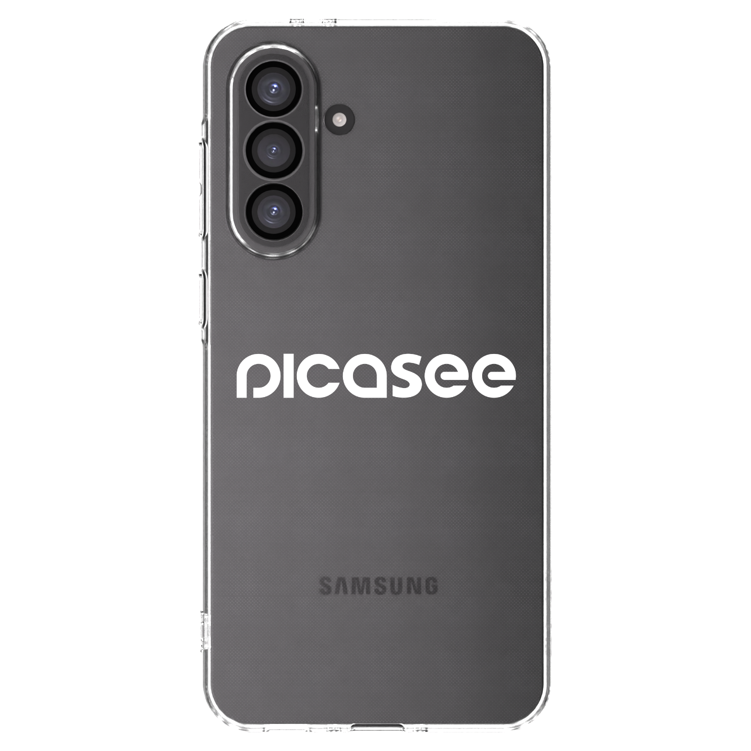 Picasee silikónový prehľadný obal pre Samsung Galaxy A36 5G - Picasee - new logo - white