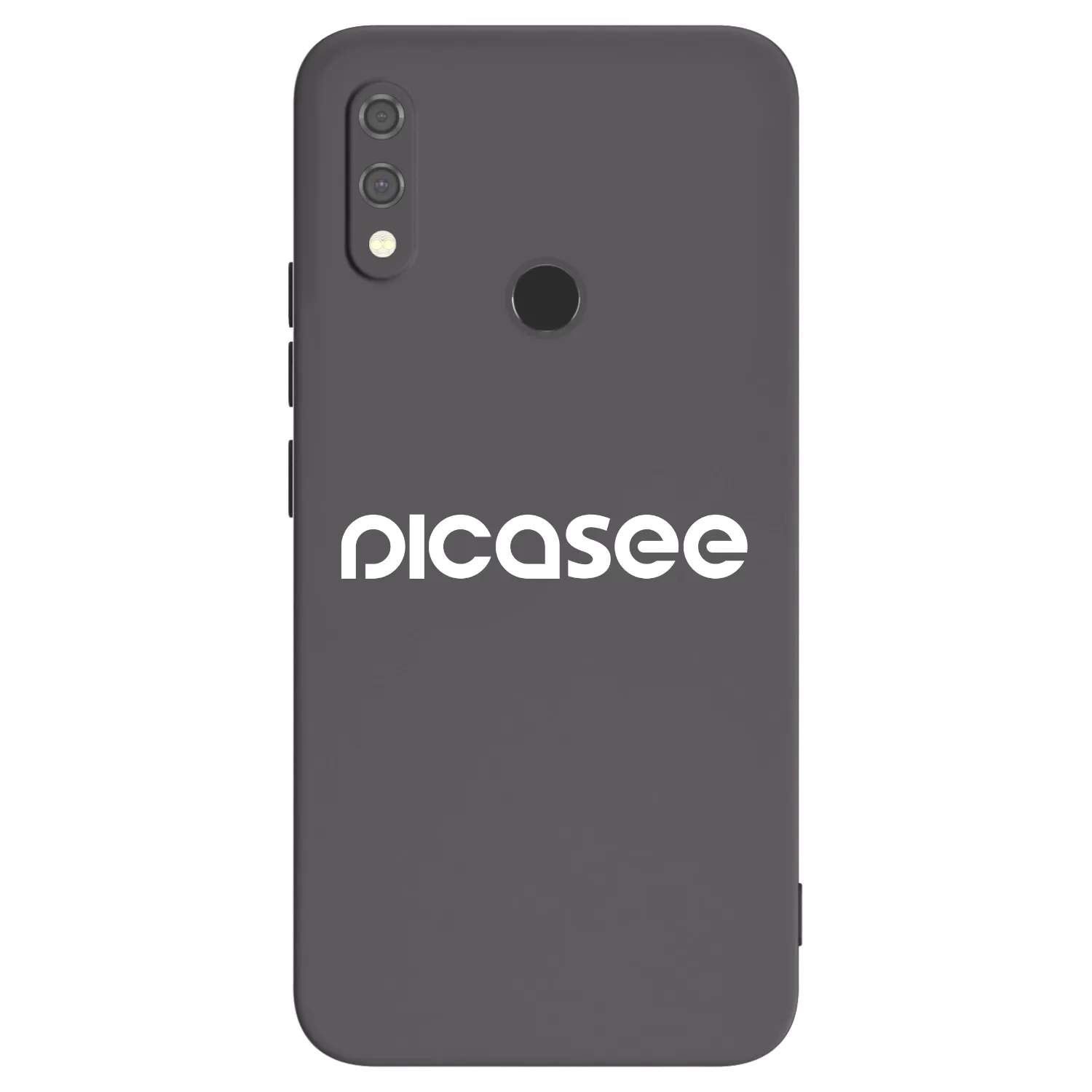 Picasee silikónový čierny obal pre Xiaomi Redmi Note 7 - Picasee - new logo - white