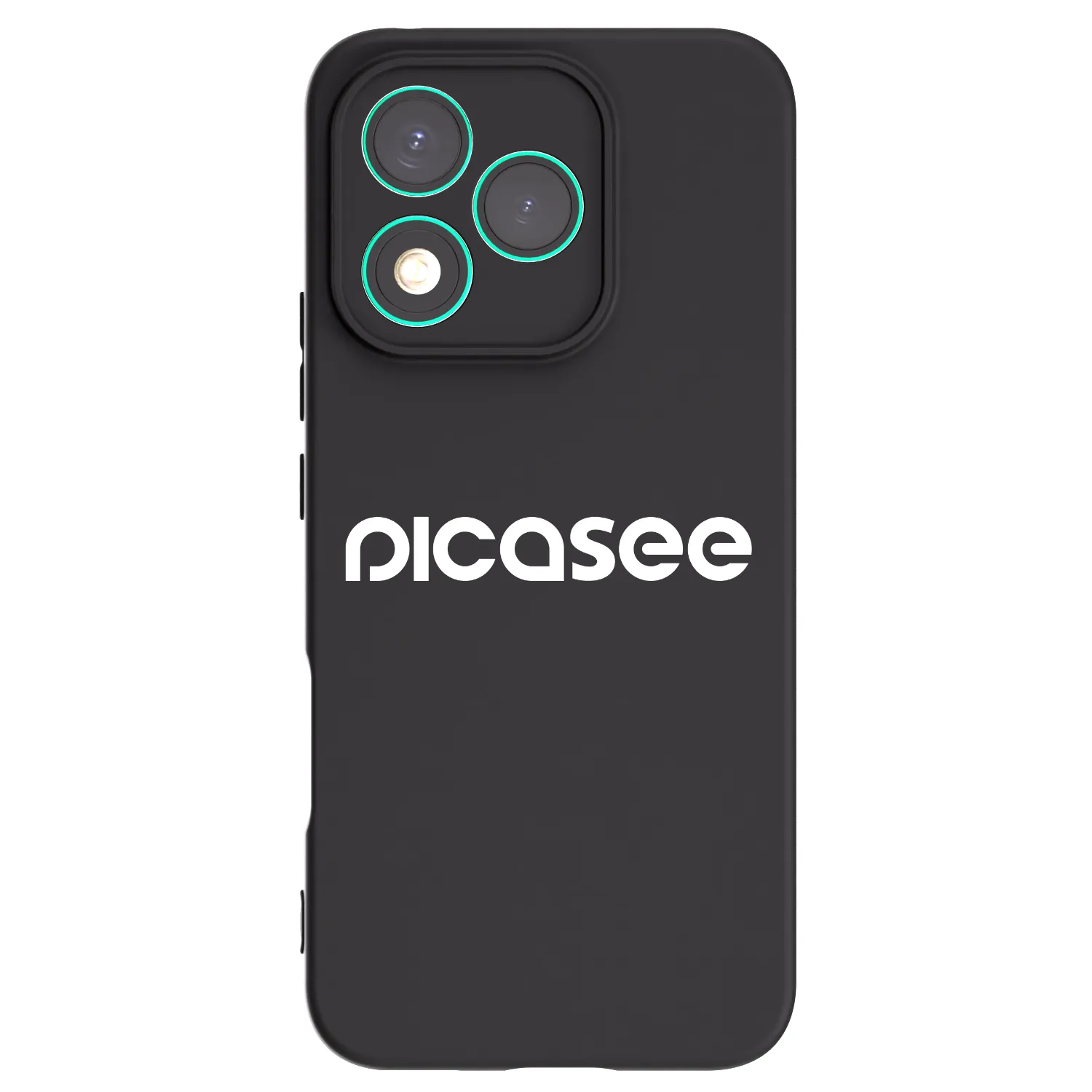 Picasee silikónový čierny obal pre Honor 400 Lite 5G - Picasee - new logo - white