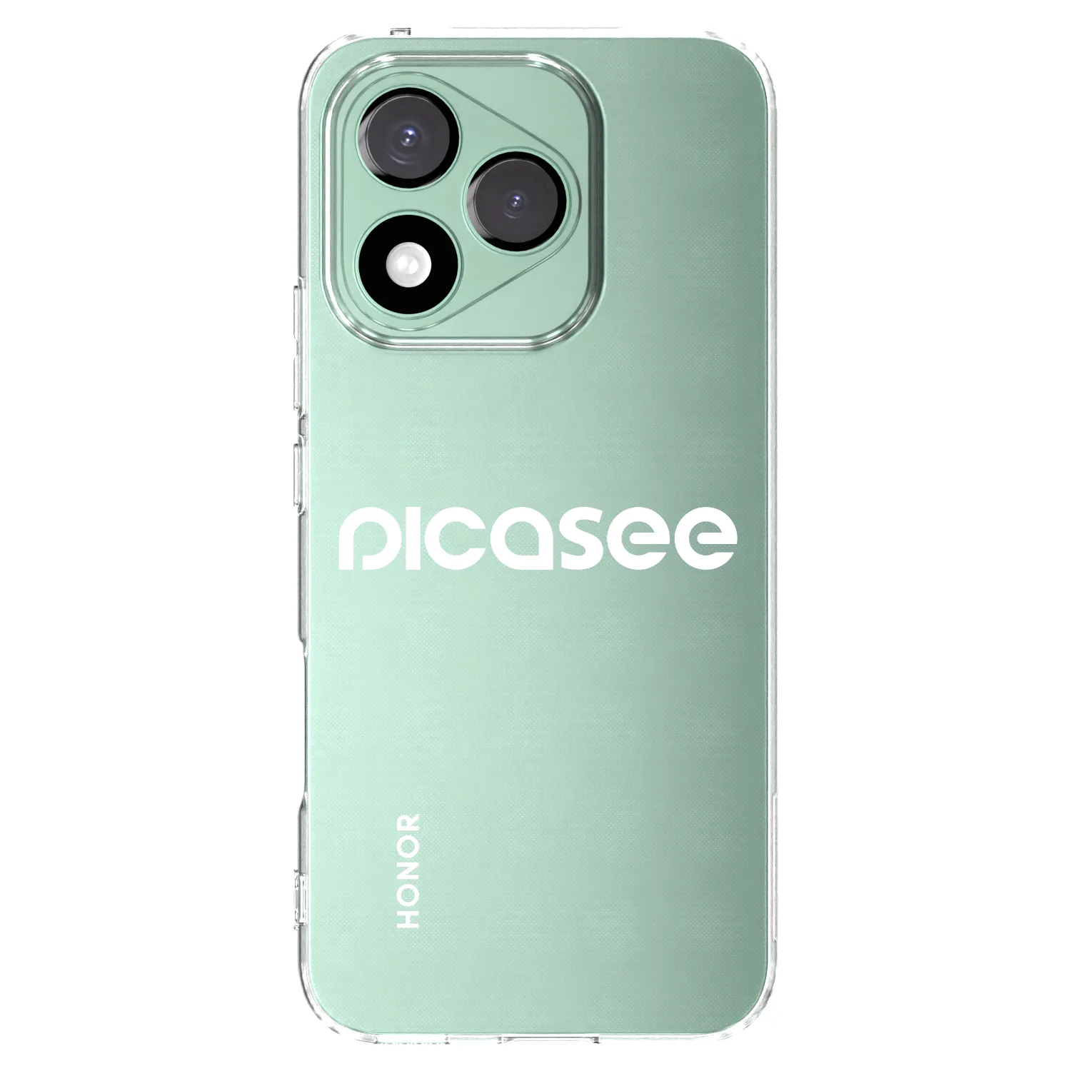 Picasee silikónový prehľadný obal pre Honor 400 Lite 5G - Picasee - new logo - white