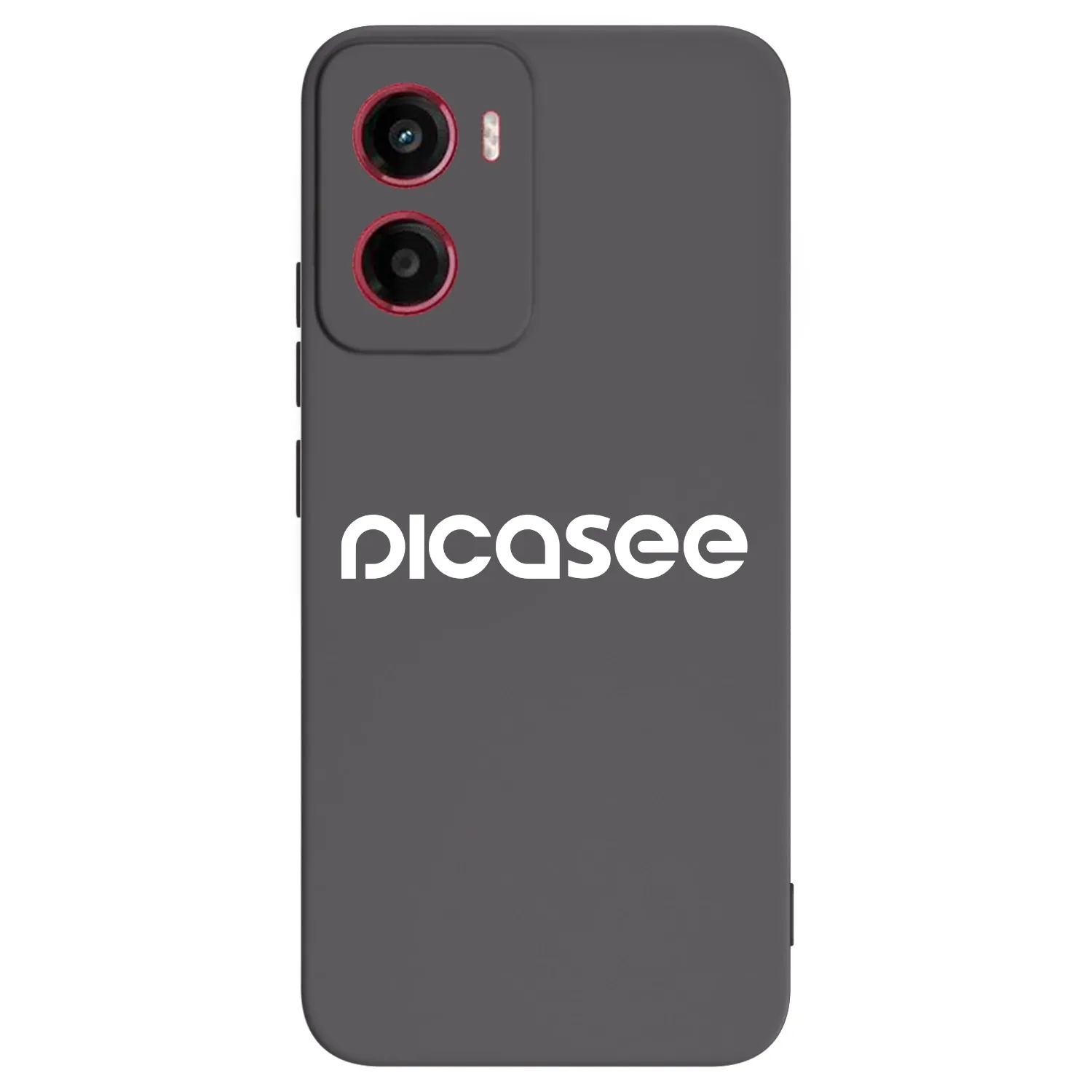 Picasee silikónový čierny obal pre Motorola Moto G05 - Picasee - new logo - white