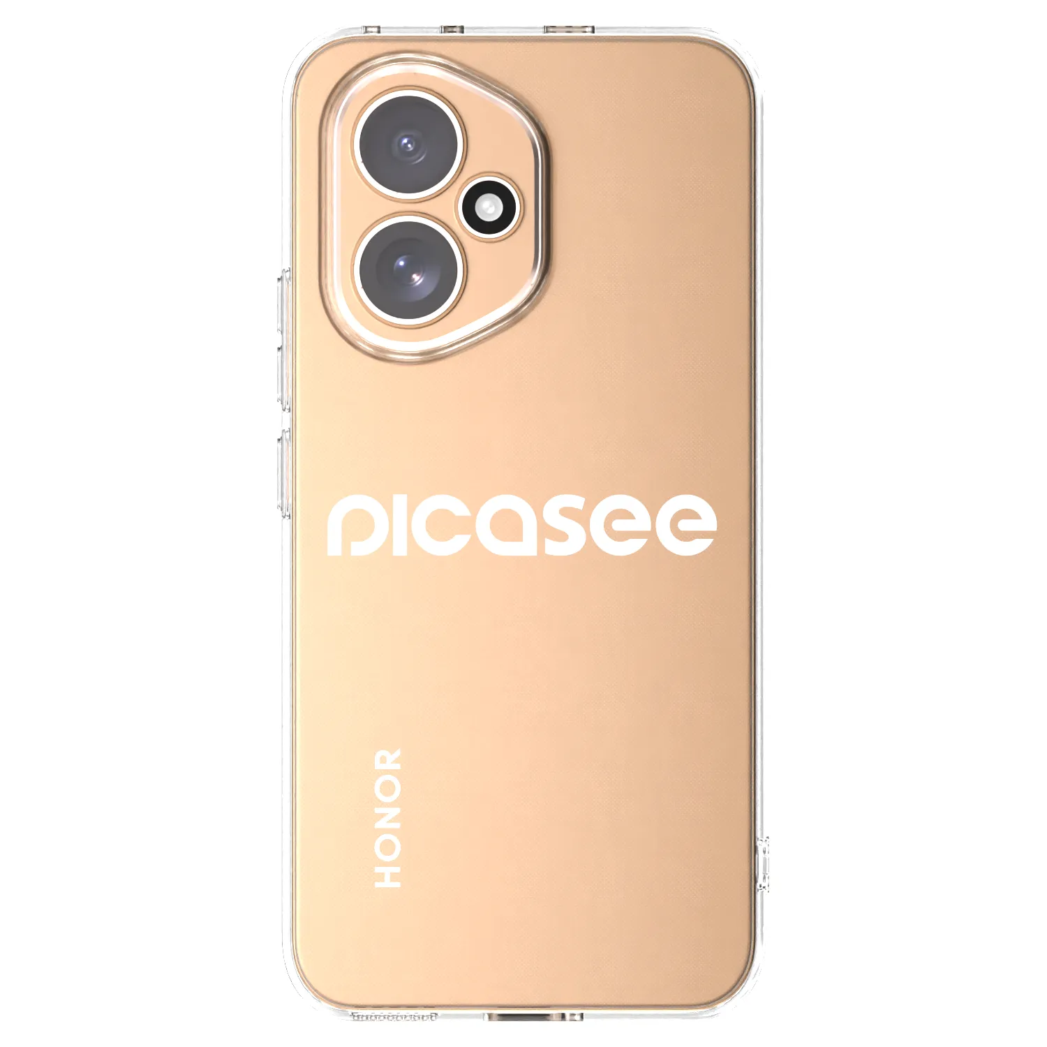 Picasee silikónový prehľadný obal pre Honor 400 5G - Picasee - new logo - white