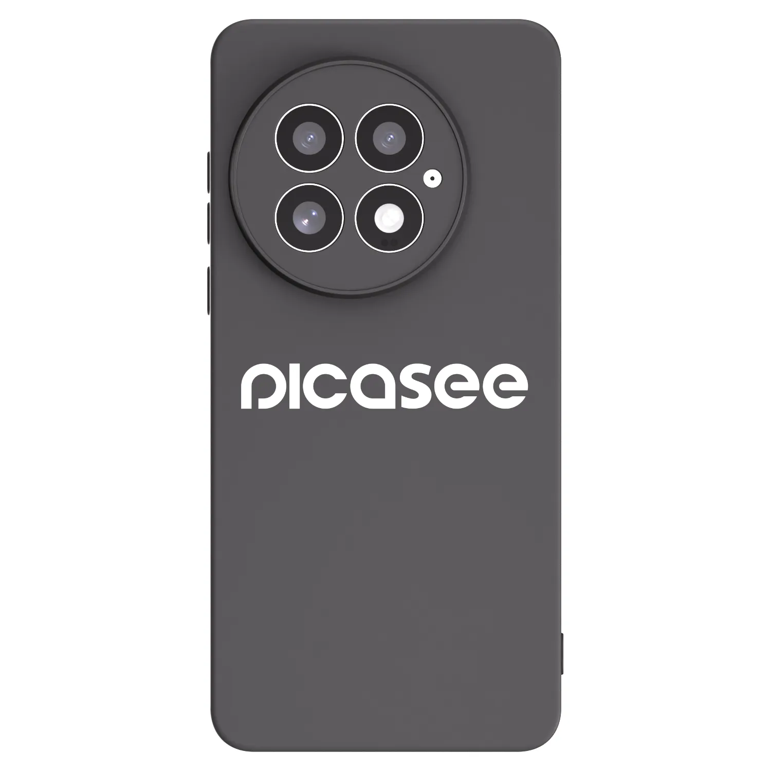 Picasee silikónový čierny obal pre OnePlus 13 5G - Picasee - new logo - white