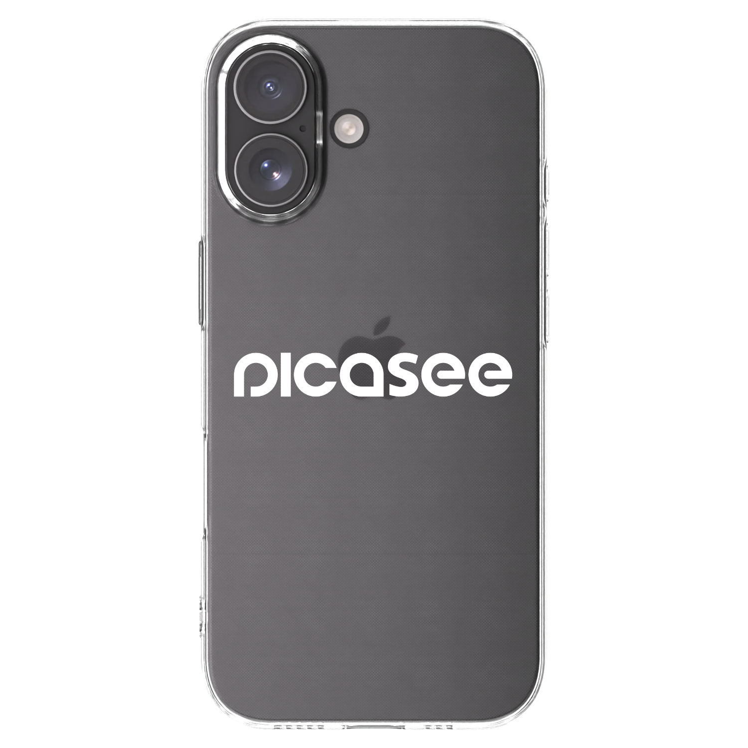 Picasee silikónový prehľadný obal pre Apple iPhone 17 - Picasee - new logo - white