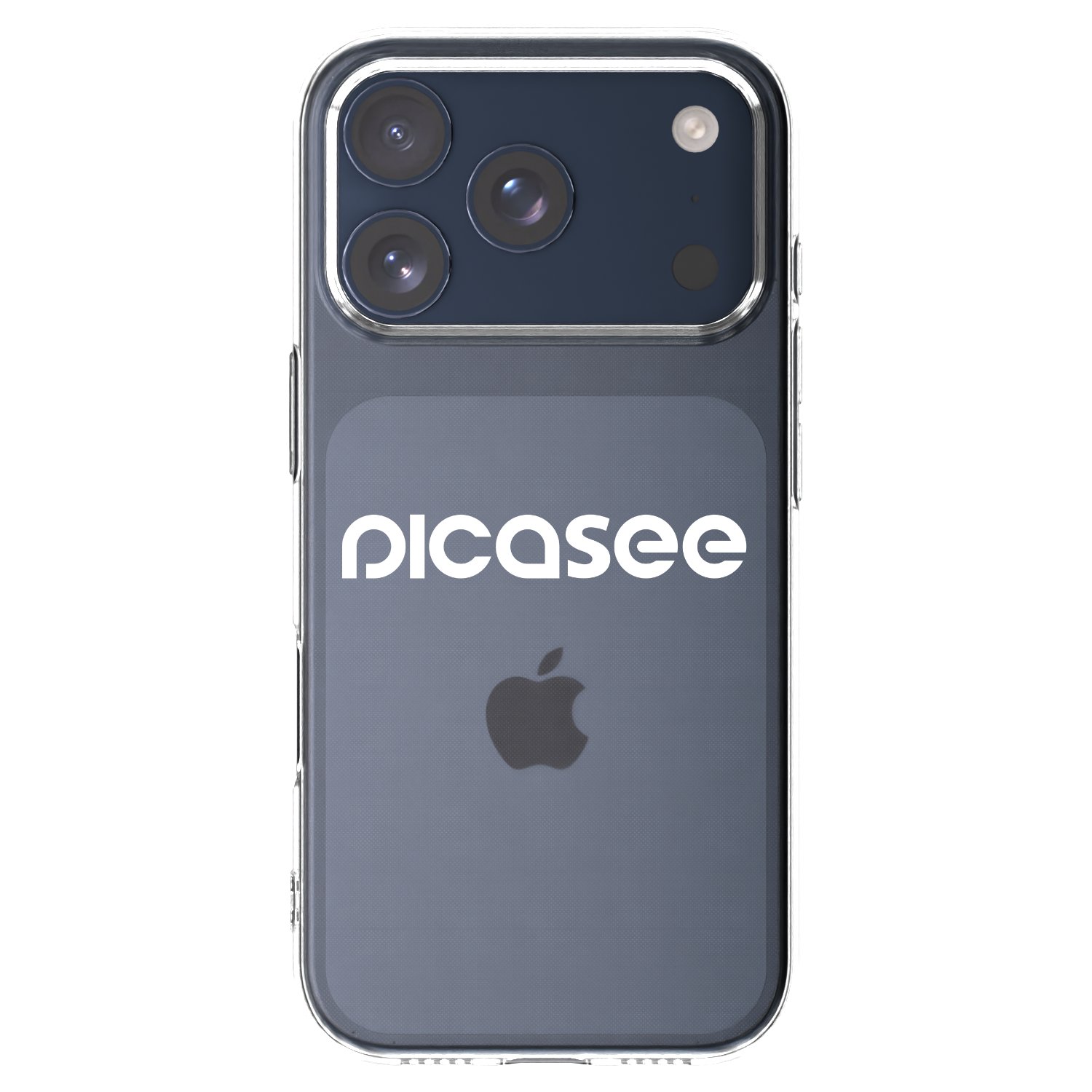 Picasee silikónový prehľadný obal pre Apple iPhone 17 Pro - Picasee - new logo - white