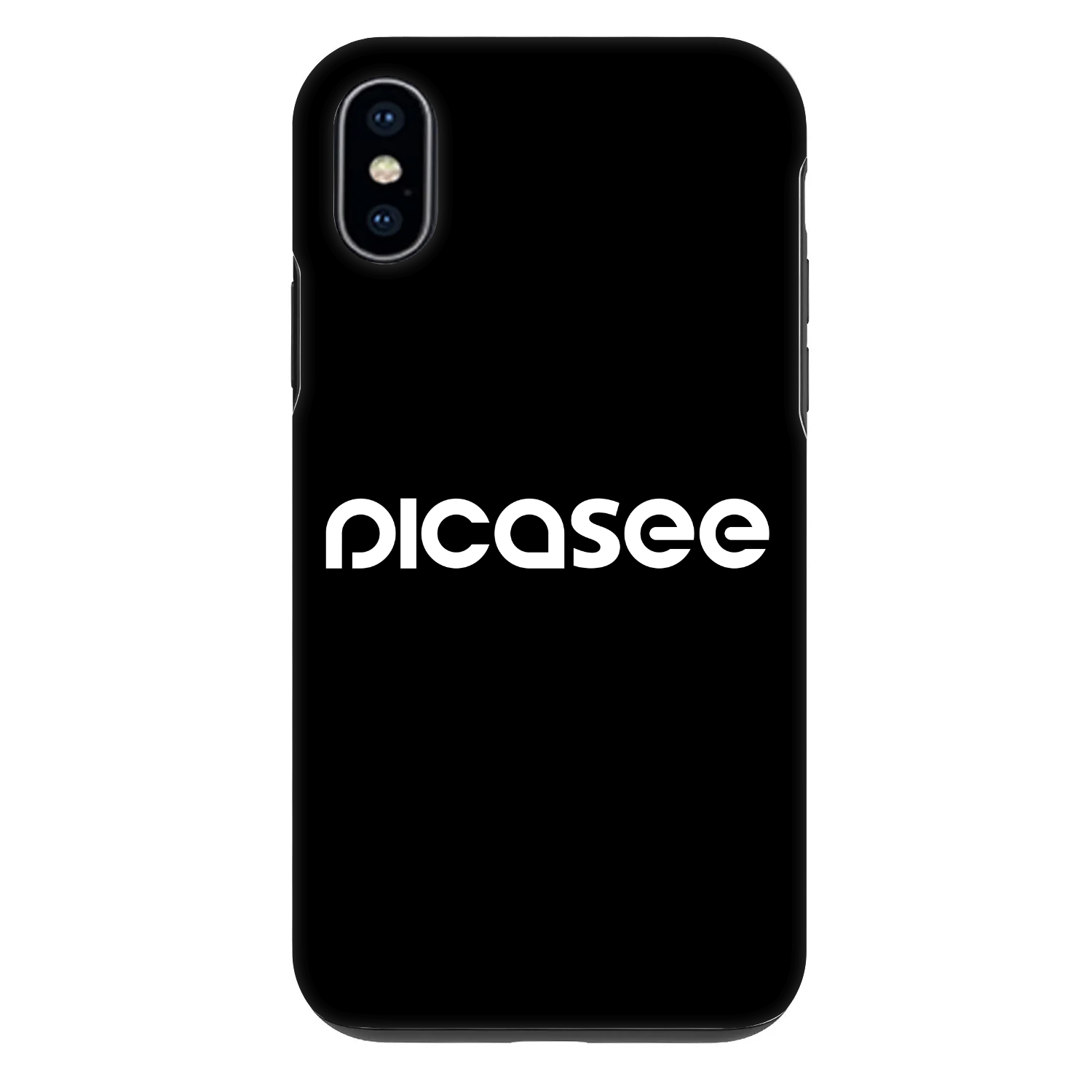 Picasee Fashion Case pre Apple iPhone X/XS - Picasee - new logo - white