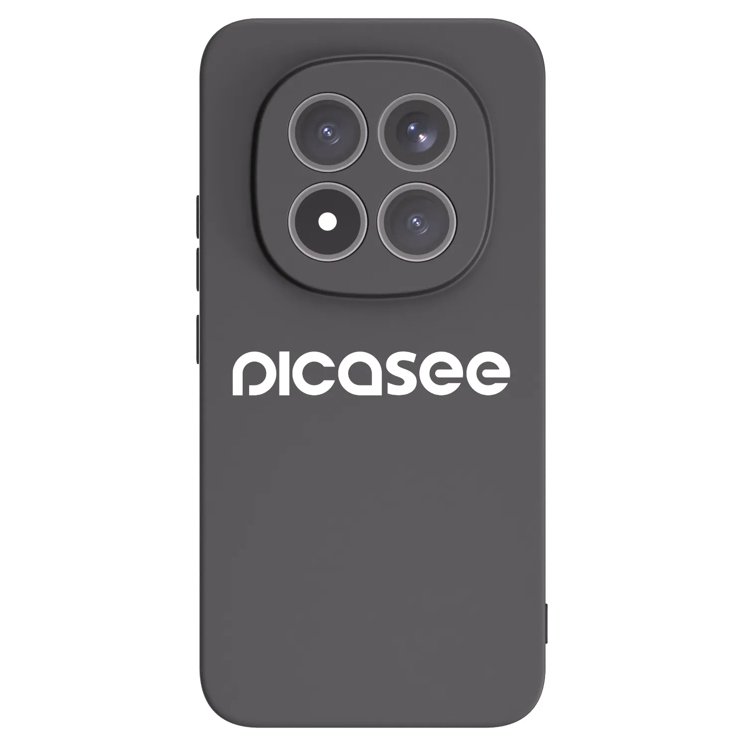 Silikónový čierny obal pre Xiaomi Redmi Note 15 Pro+ - Picasee - new logo - white