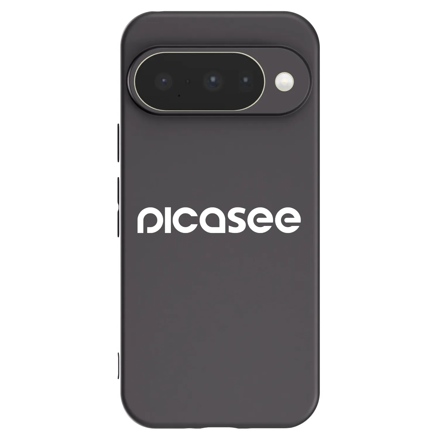 Picasee silikónový čierny obal pre Google Pixel 10 - Picasee - new logo - white