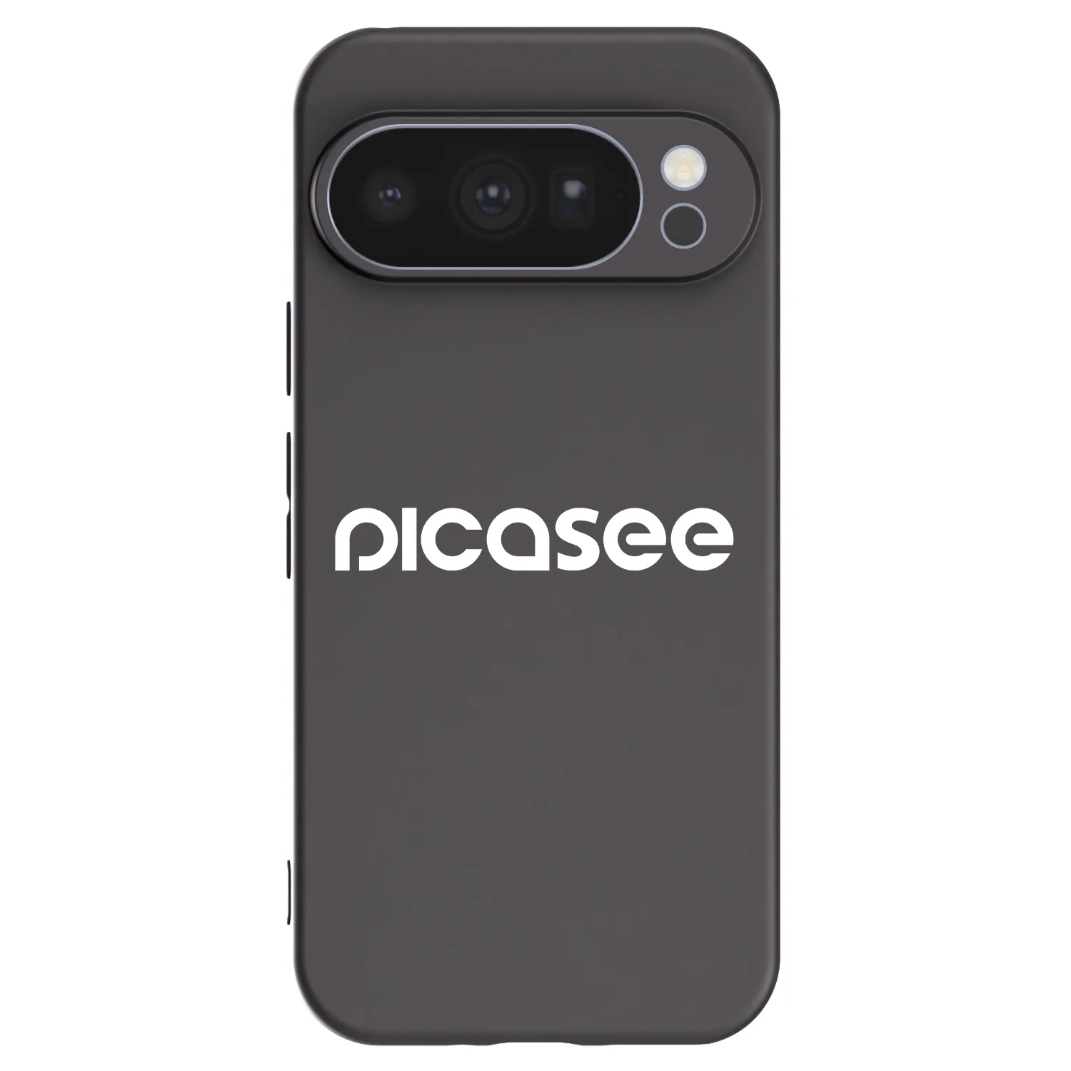 Picasee silikónový čierny obal pre Google Pixel 10 Pro - Picasee - new logo - white