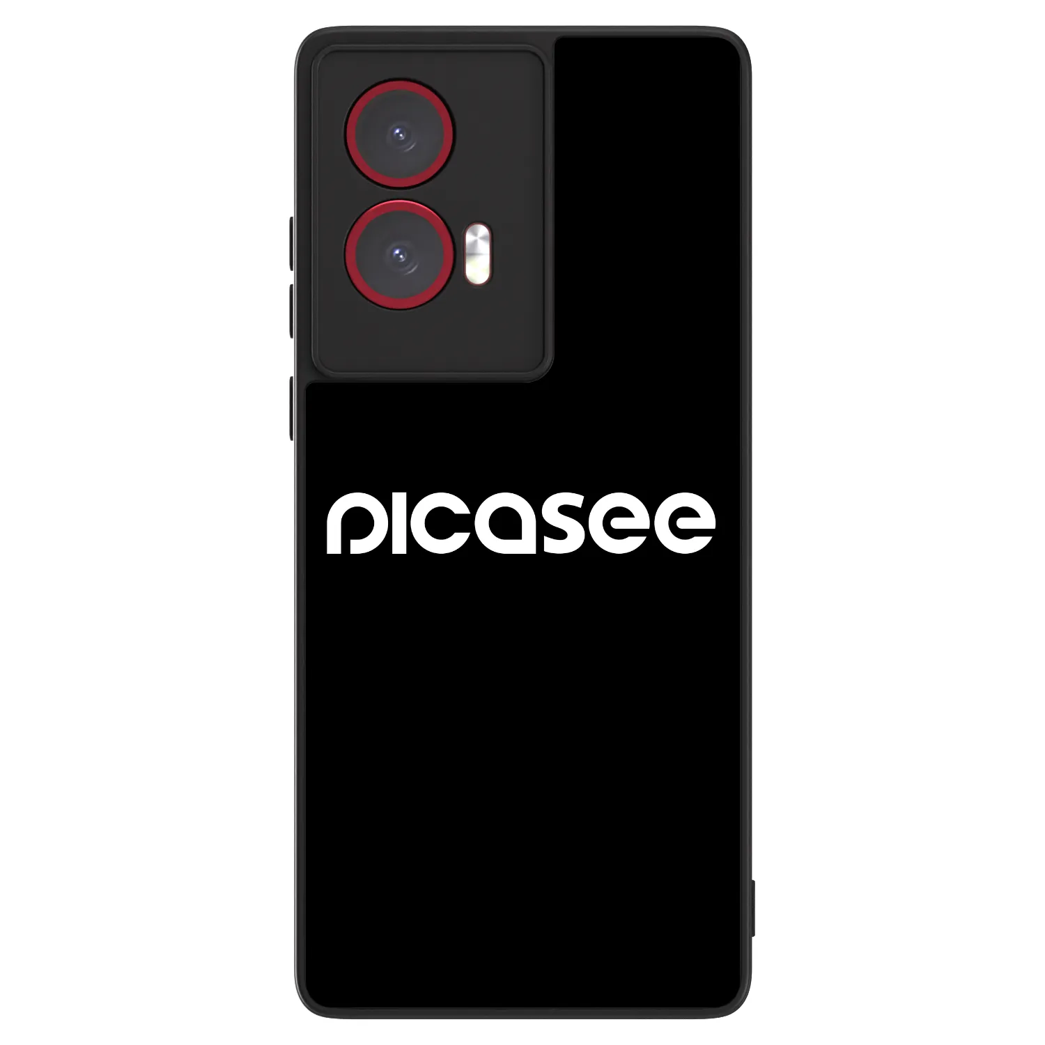 ULTIMATE CASE pro Motorola Edge 50 Fusion - Picasee - new logo - white