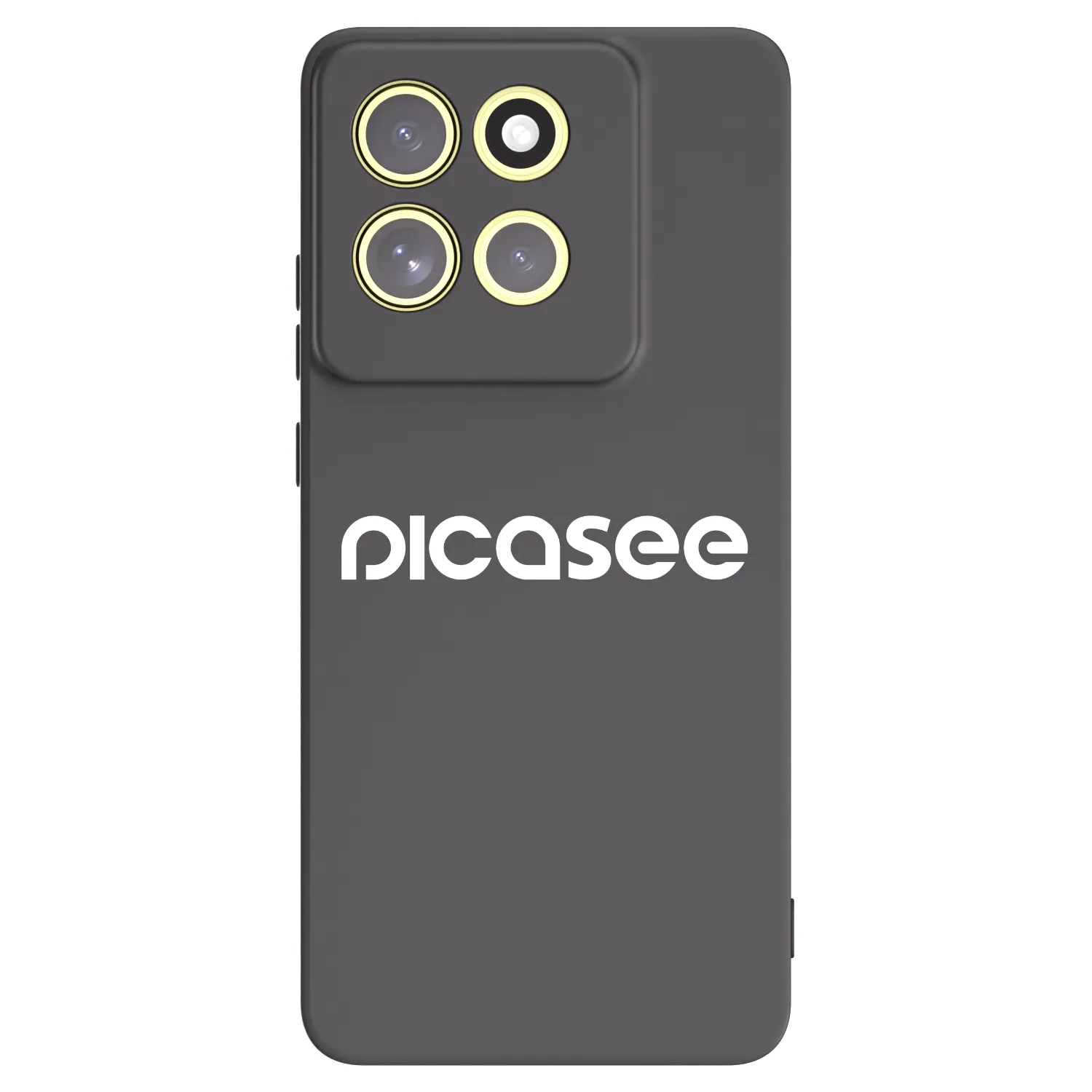 Picasee silikónový čierny obal pre Motorola Moto G86 Power 5G - Picasee - new logo - white