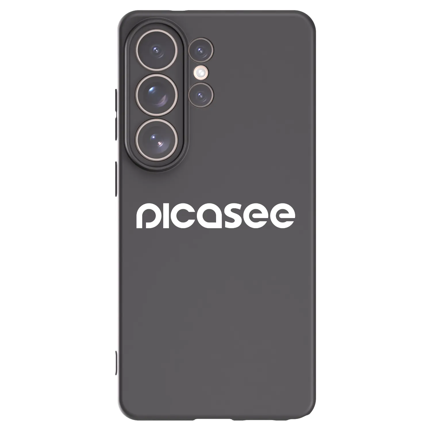 Picasee silikónový čierny obal pre Samsung Galaxy S26 Ultra - Picasee - new logo - white