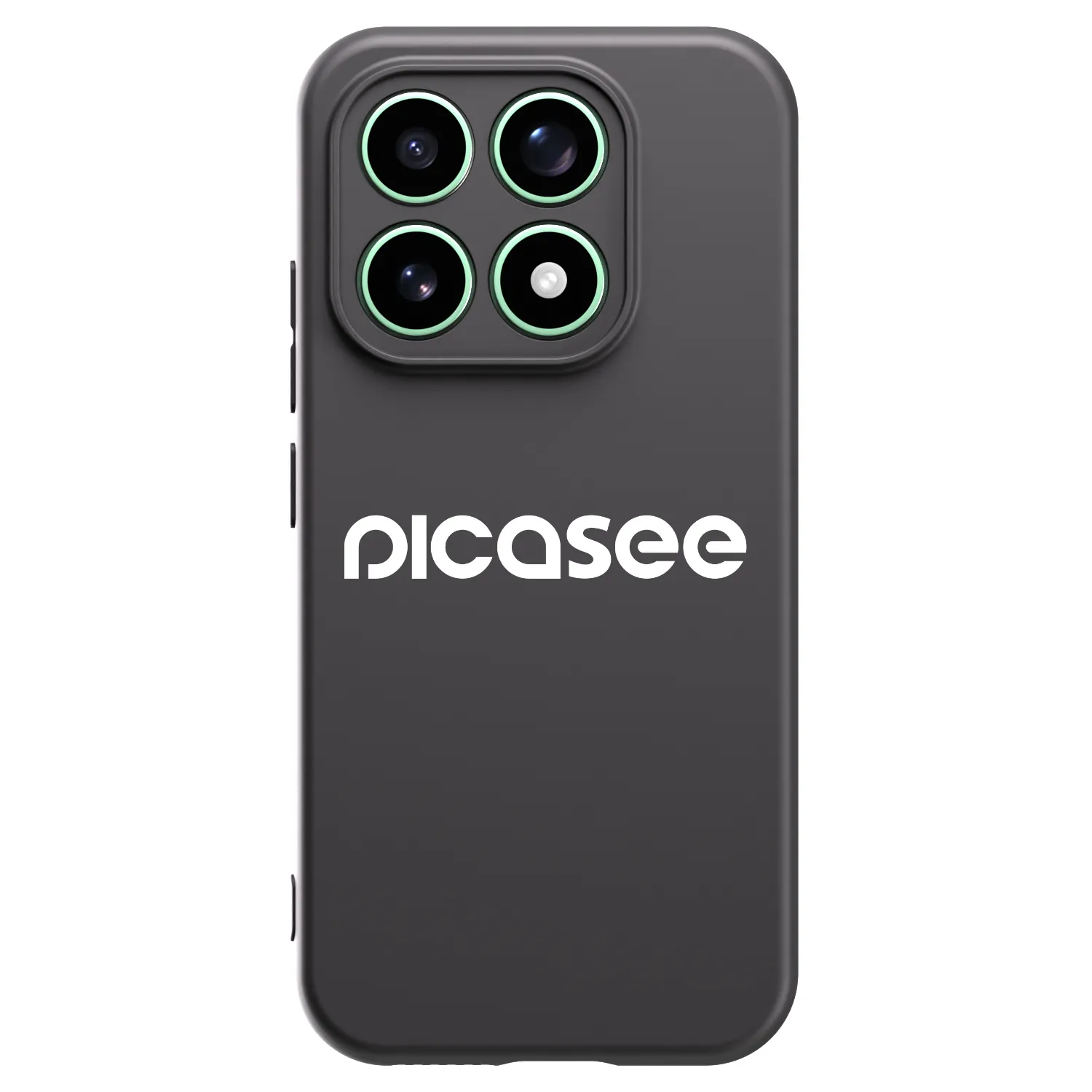 Picasee silikónový čierny obal pre Xiaomi 17 - Picasee - new logo - white