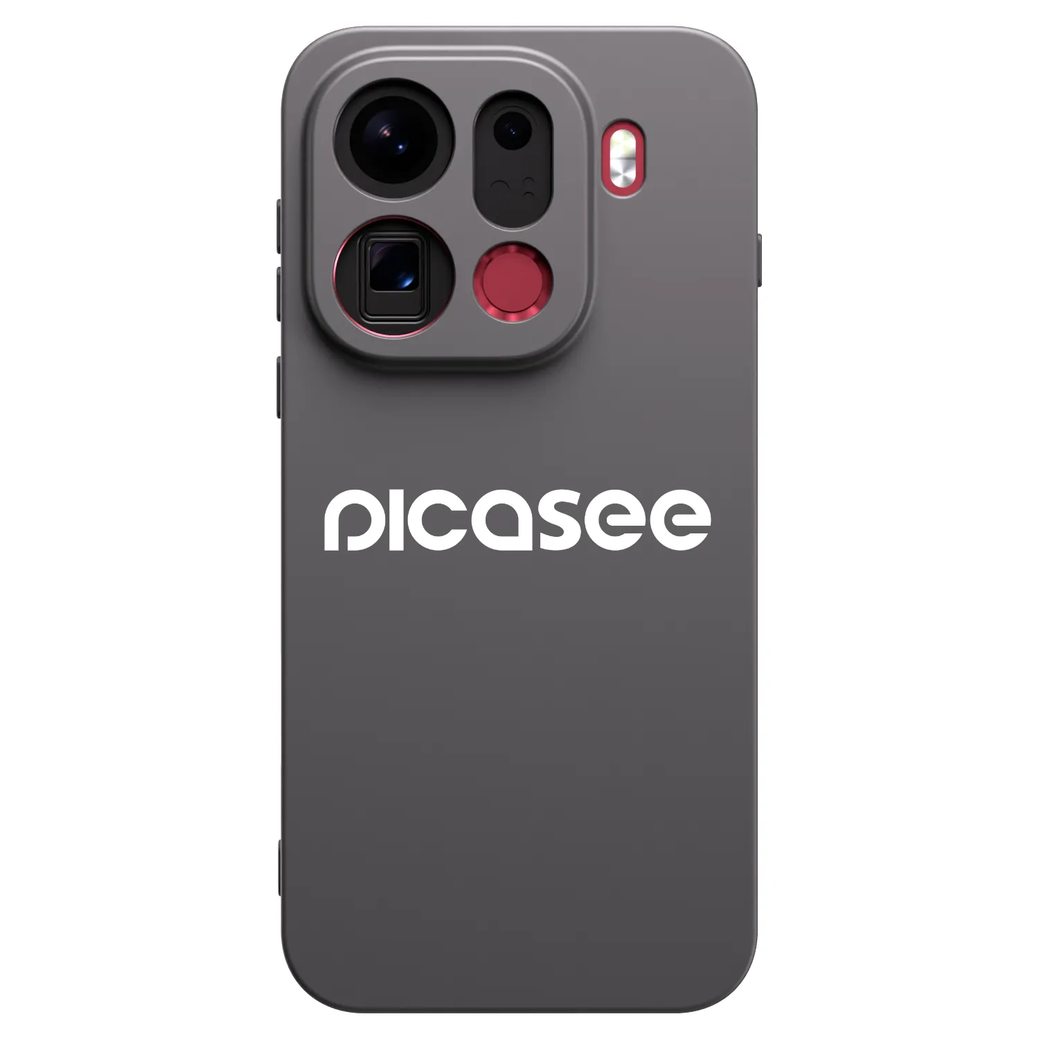 Picasee silikónový čierny obal pre OPPO Find X9 Pro - Picasee - new logo - white