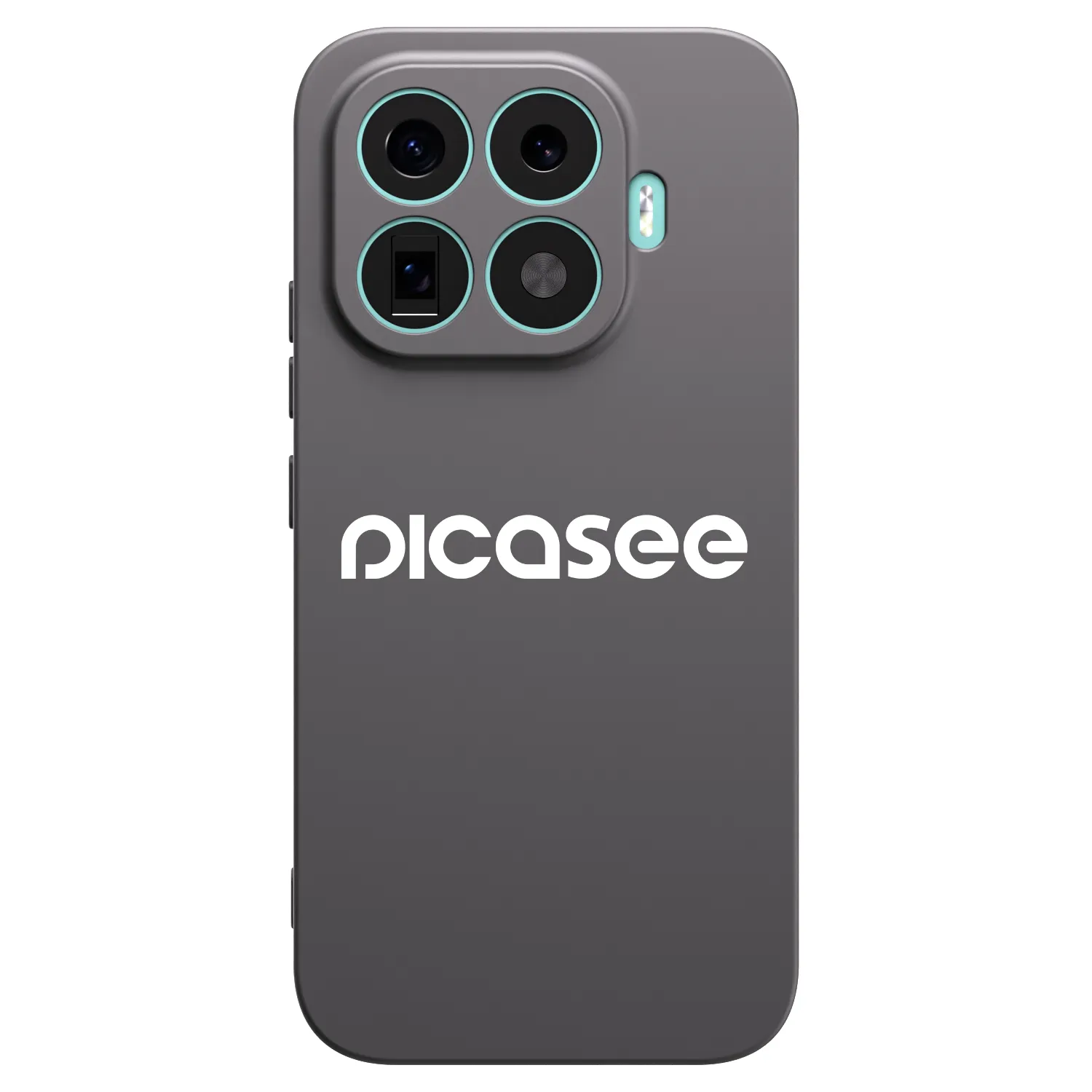 Picasee silikónový čierny obal pre Xiaomi 17T - Picasee - new logo - white
