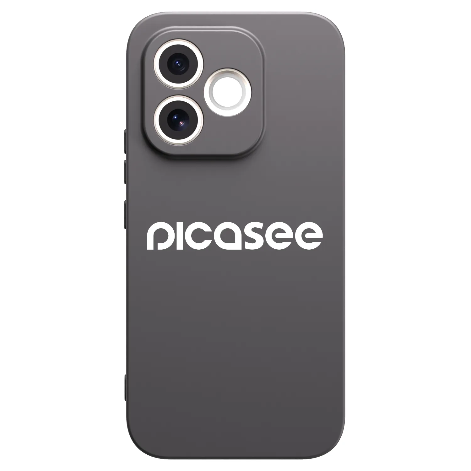 Picasee silikónový čierny obal pre Honor 600 Lite - Picasee - new logo - white