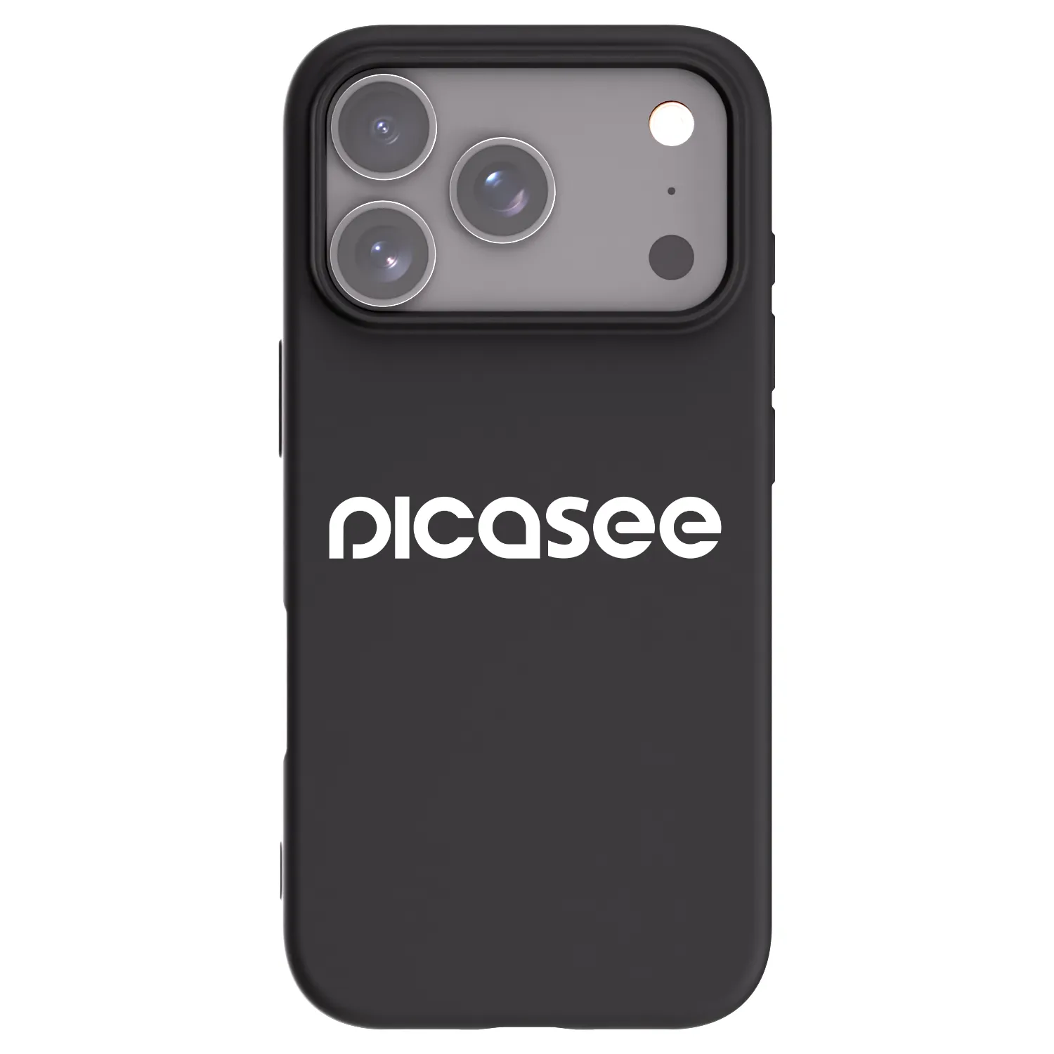 Picasee silikónový čierny obal pre Apple iPhone 18 Pro - Picasee - new logo - white