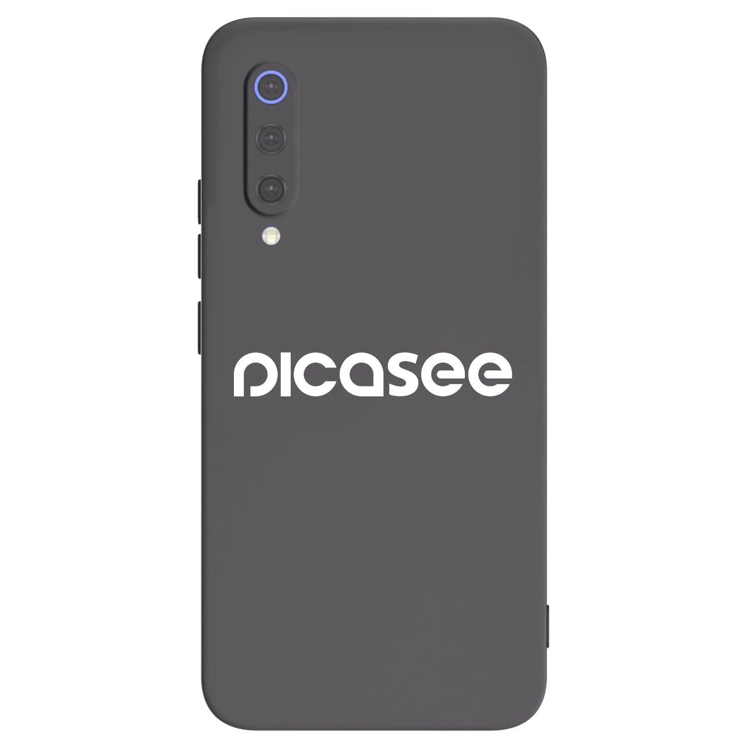 Picasee silikónový čierny obal pre Xiaomi Mi 9 SE - Picasee - new logo - white