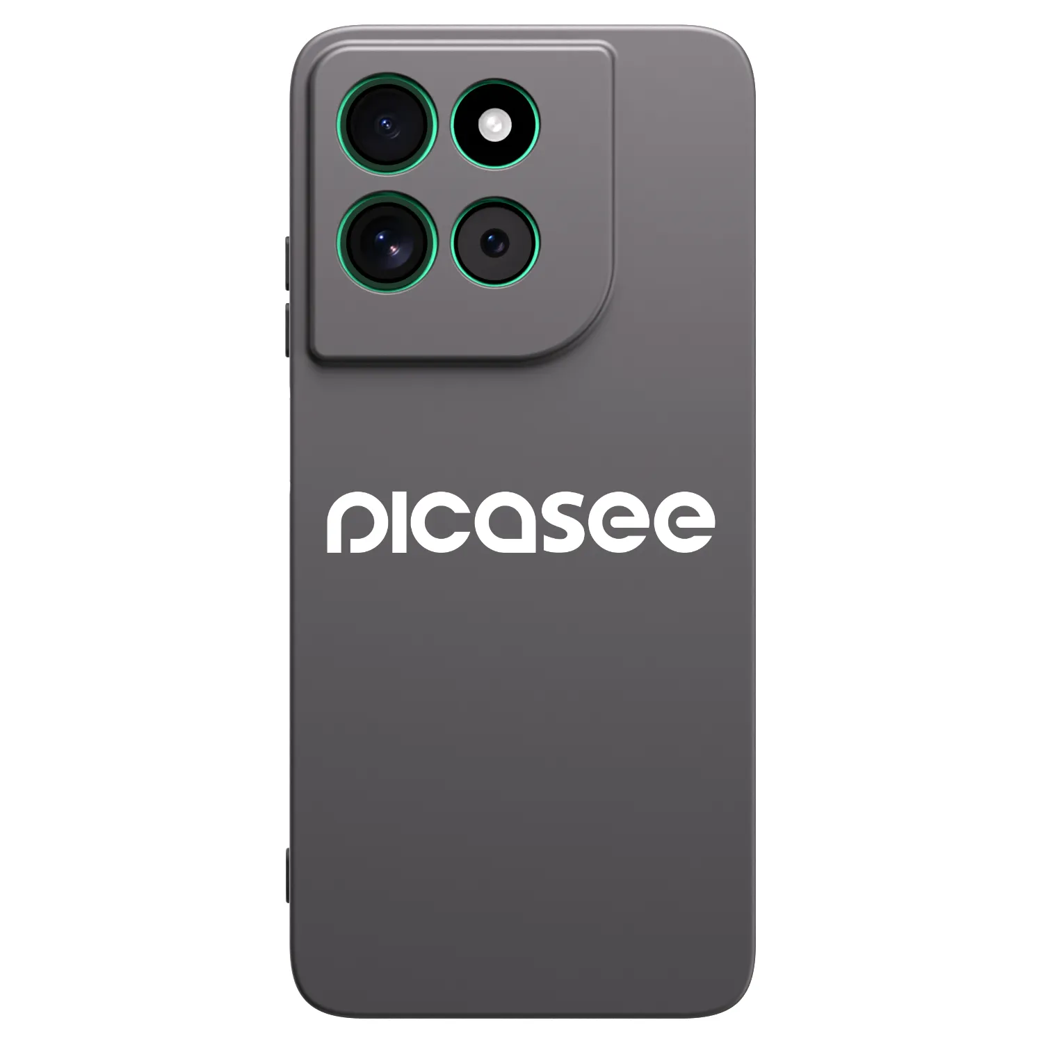 Picasee silikónový čierny obal pre Motorola Moto G57 Power - Picasee - new logo - white