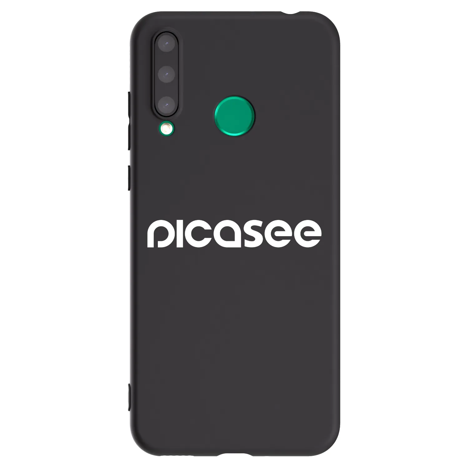 Picasee silikónový čierny obal pre Honor 20 Lite - Picasee - new logo - white