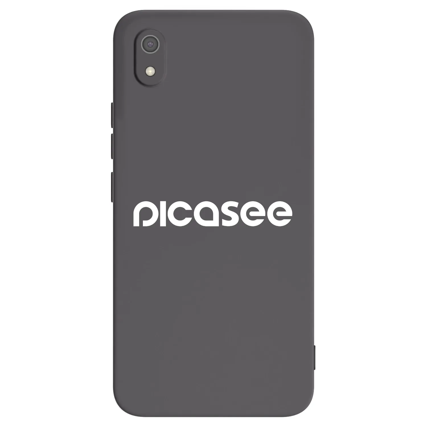 Picasee silikónový čierny obal pre Xiaomi Redmi 7A - Picasee - new logo - white