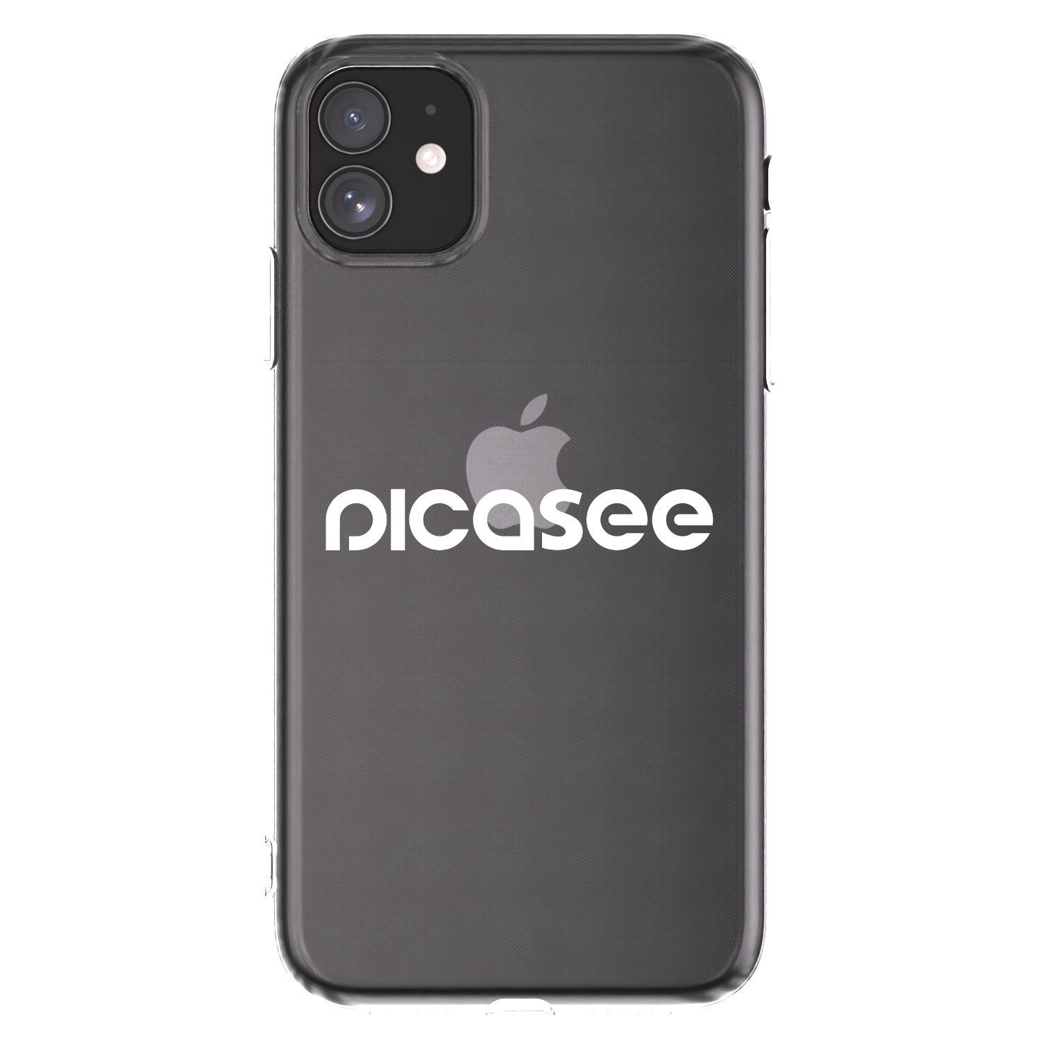 Picasee silikónový prehľadný obal pre Apple iPhone 11 - Picasee - new logo - white