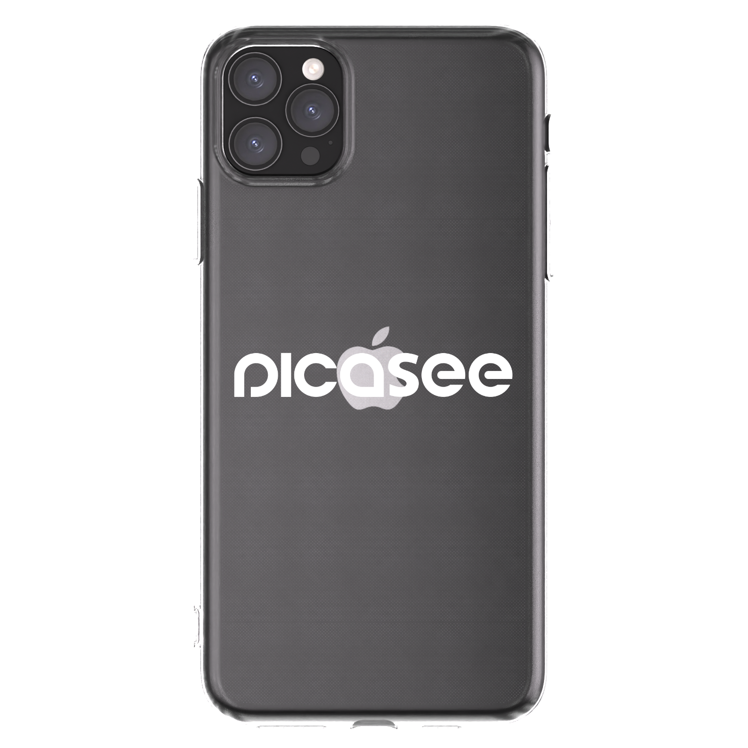 Picasee silikónový prehľadný obal pre Apple iPhone 11 Pro Max - Picasee - new logo - white