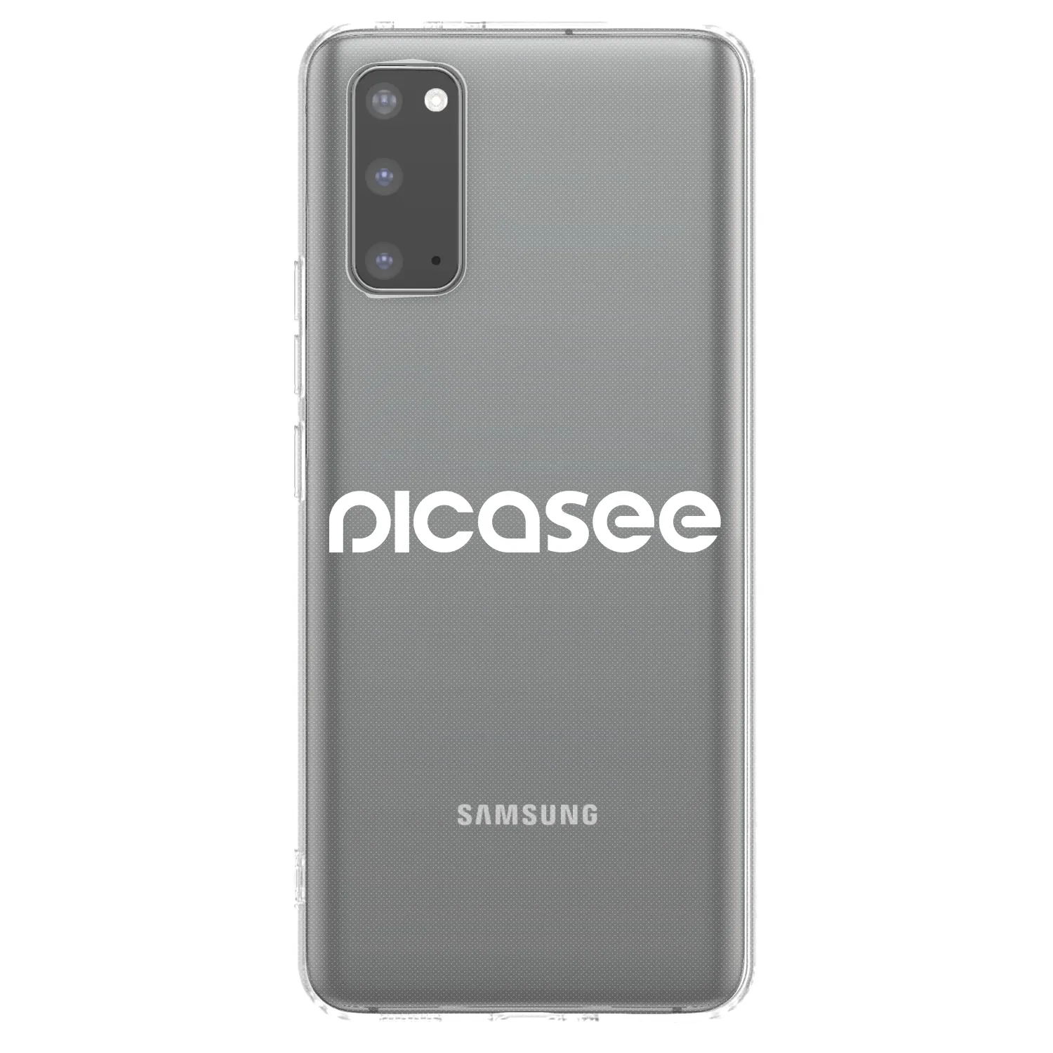 Picasee silikónový prehľadný obal pre Samsung Galaxy S20 G980F - Picasee - new logo - white