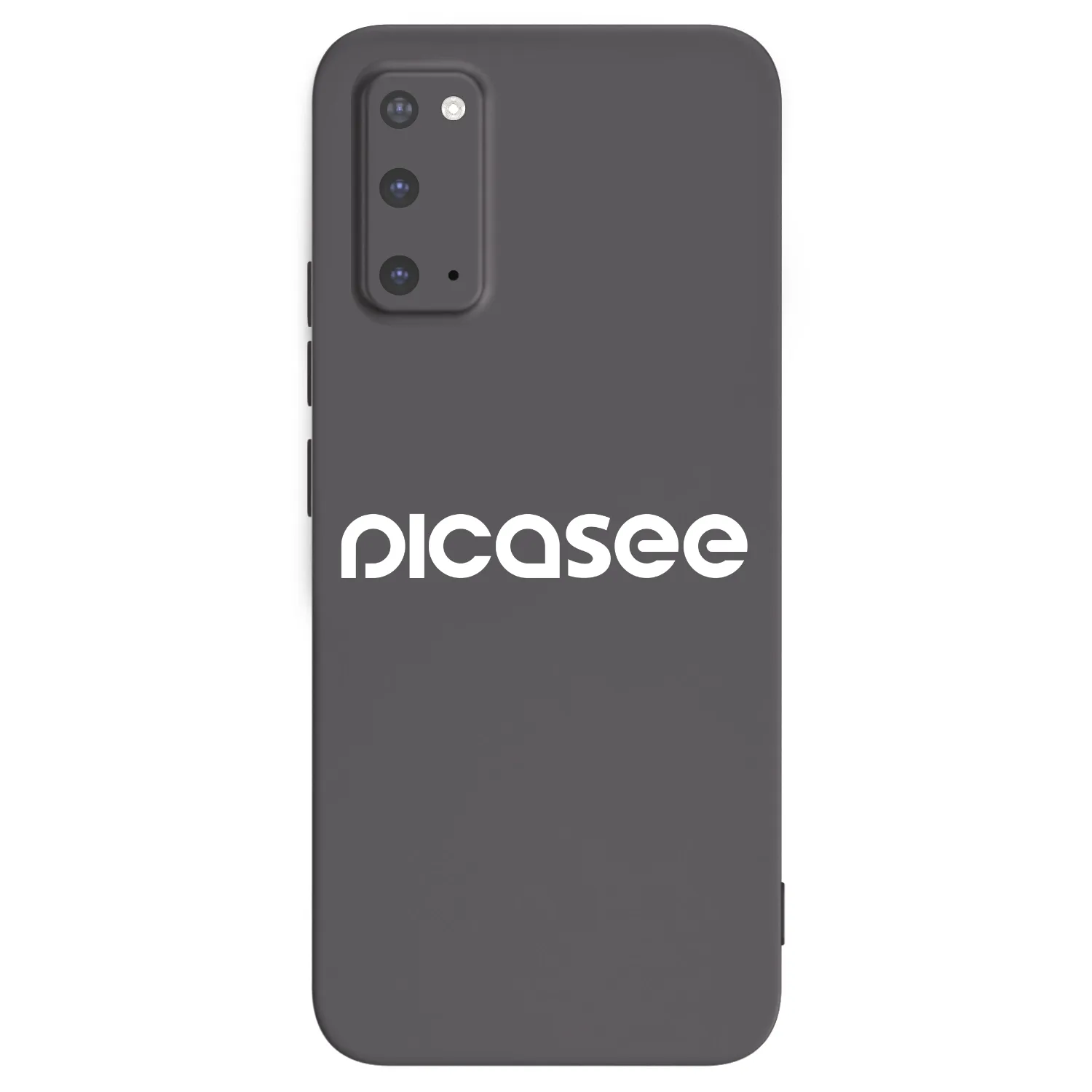 Picasee silikónový čierny obal pre Samsung Galaxy S20 G980F - Picasee - new logo - white
