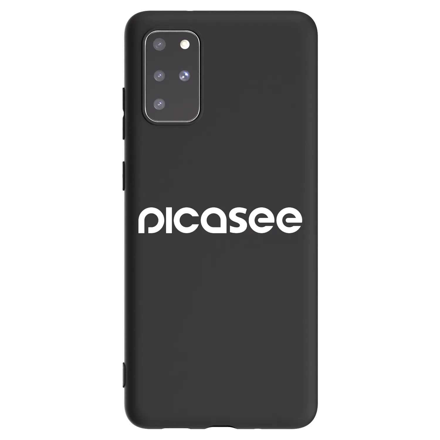 Picasee silikónový čierny obal pre Samsung Galaxy S20+ G985F - Picasee - new logo - white